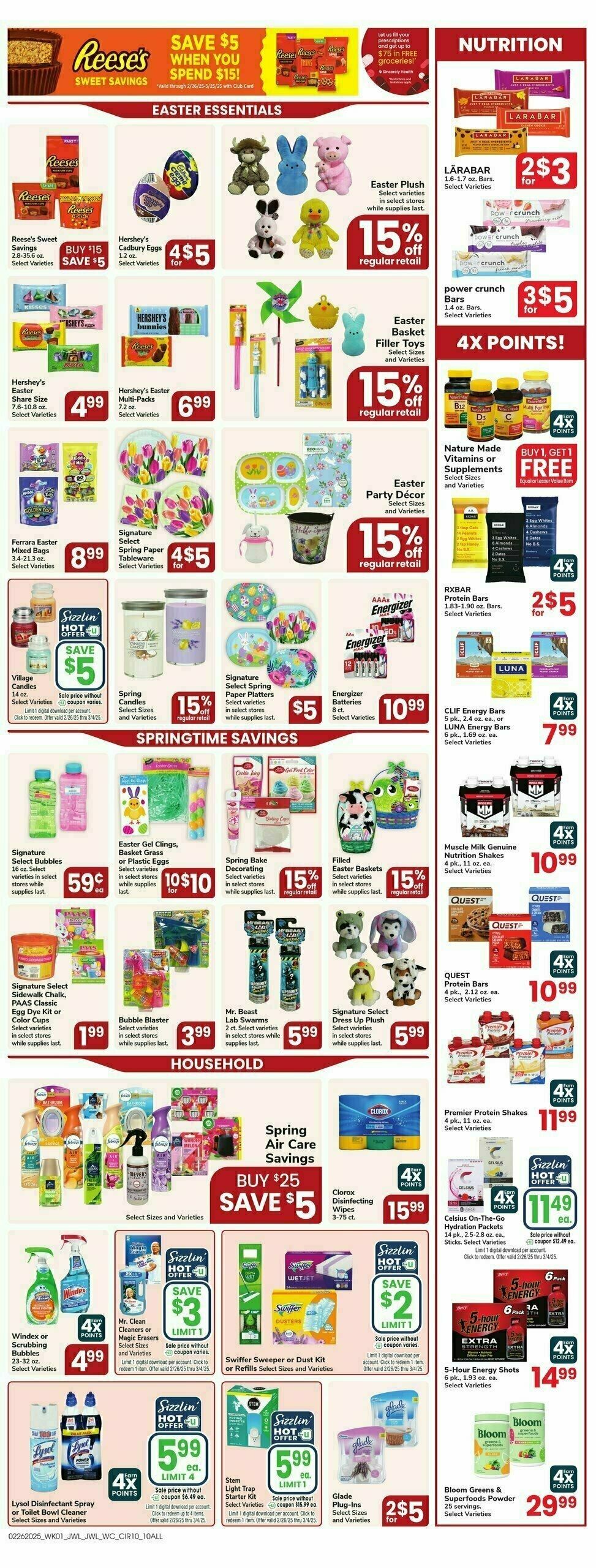 Jewel Osco Weekly Ad from February 26