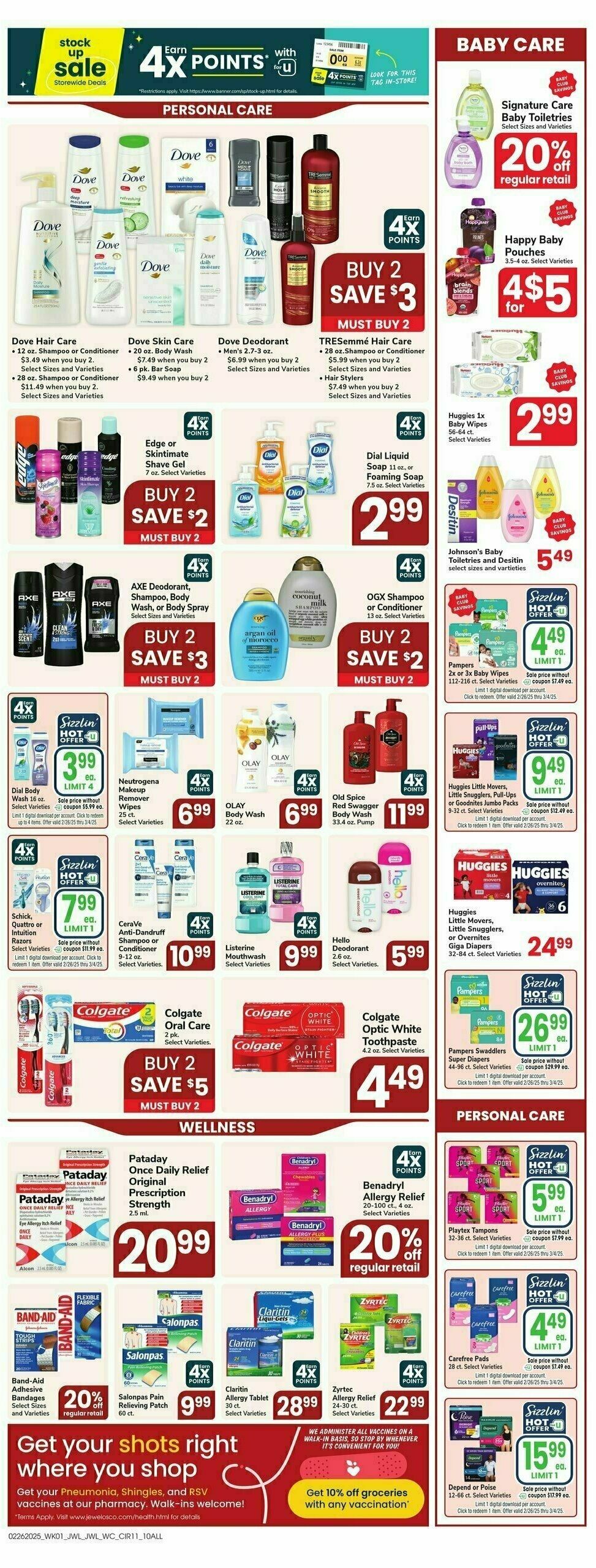 Jewel Osco Weekly Ad from February 26