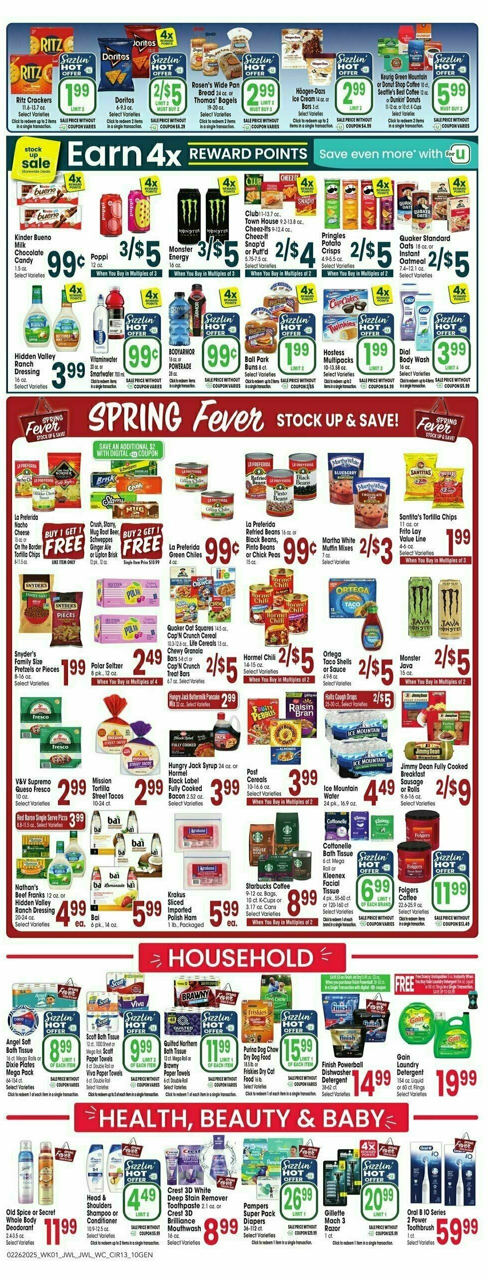 Jewel Osco Weekly Ad from February 26