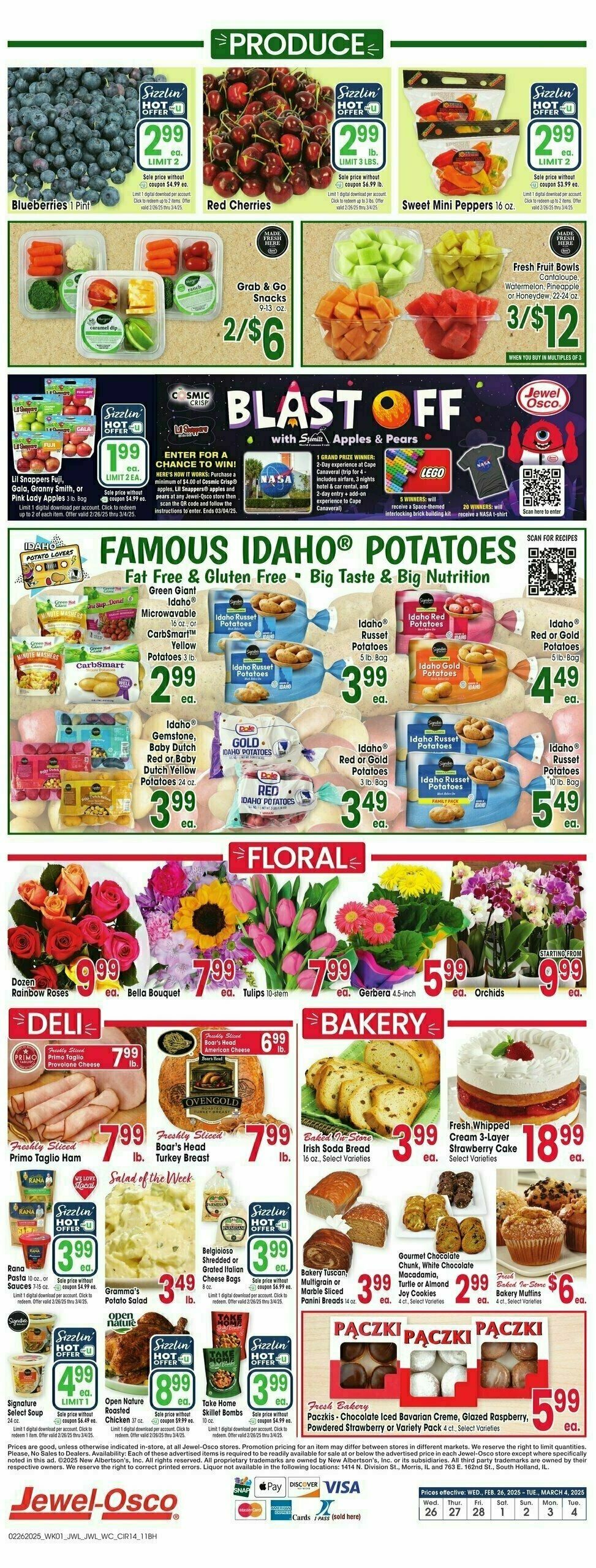 Jewel Osco Weekly Ad from February 26