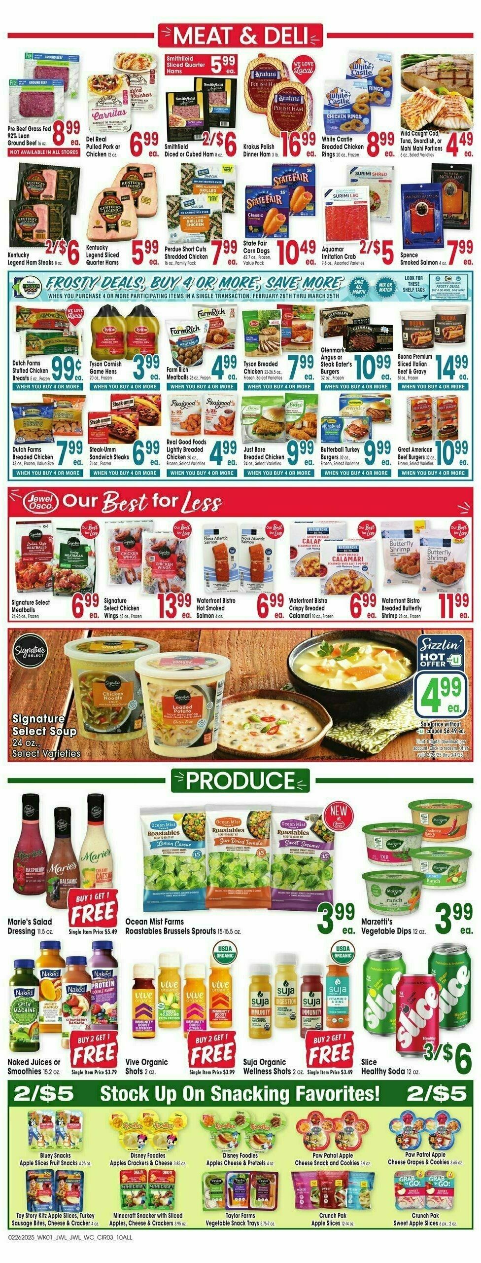 Jewel Osco Weekly Ad from February 26