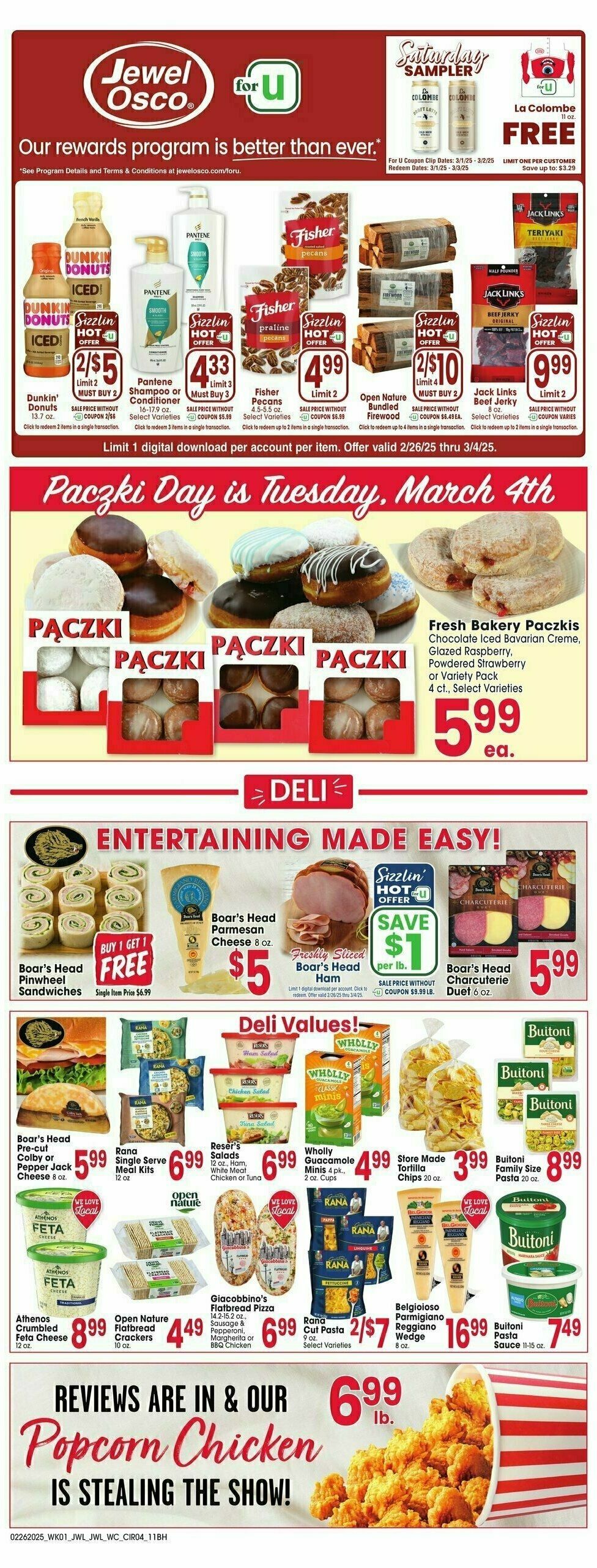 Jewel Osco Weekly Ad from February 26