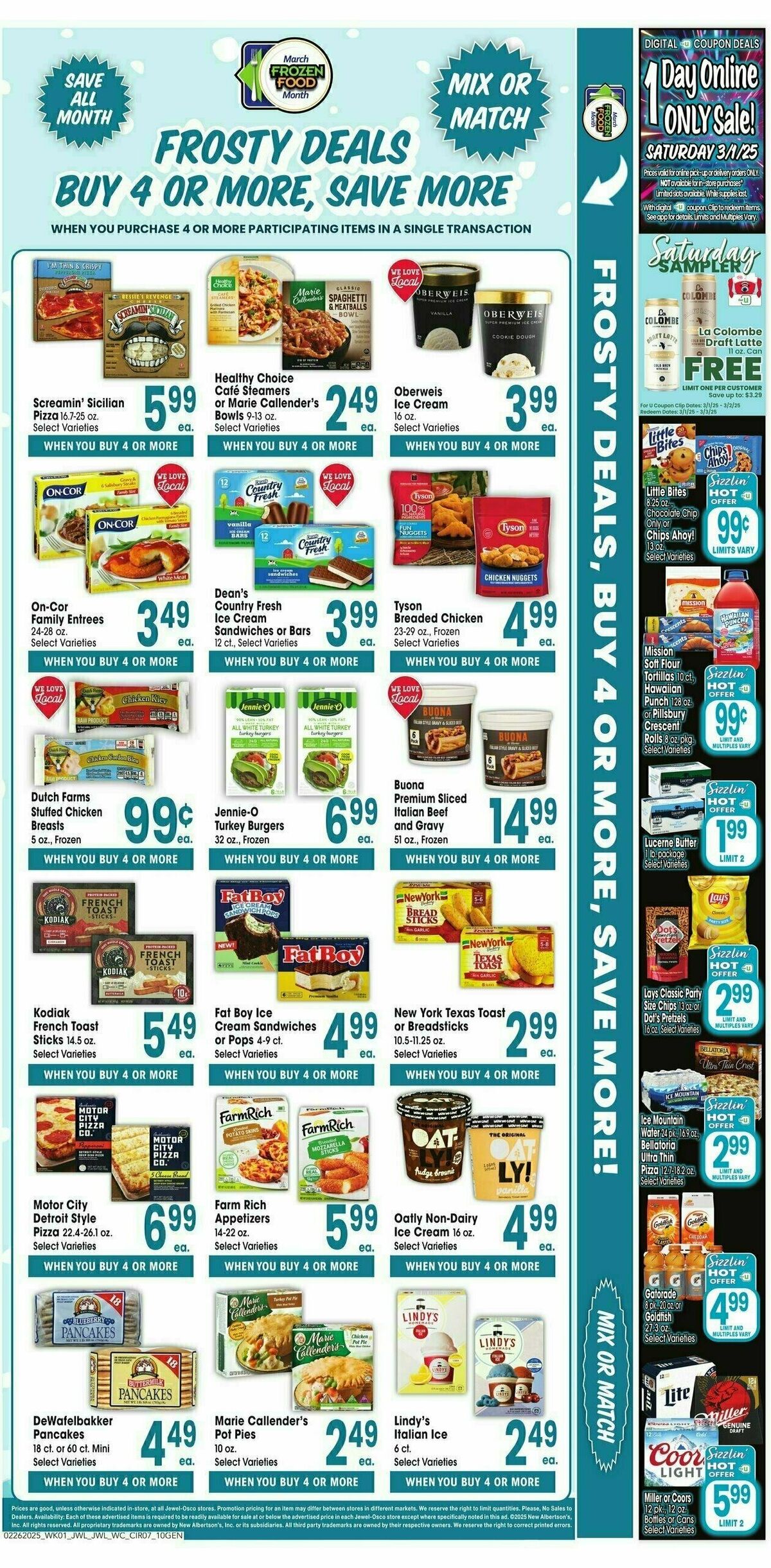 Jewel Osco Weekly Ad from February 26