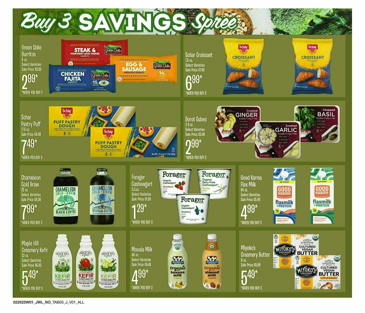 Jewel Osco Organics Guide Weekly Ad from February 26