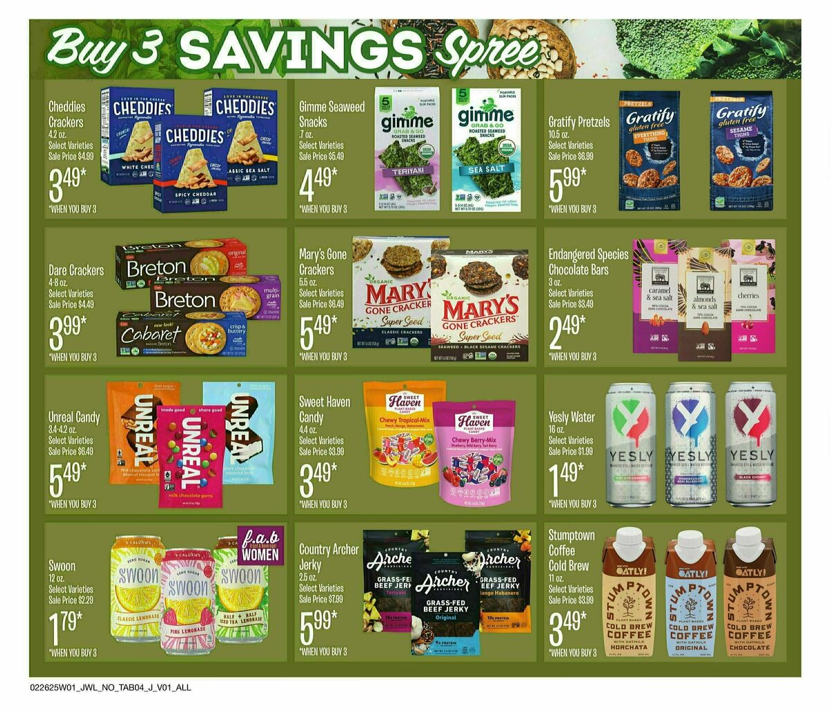Jewel Osco Organics Guide Weekly Ad from February 26