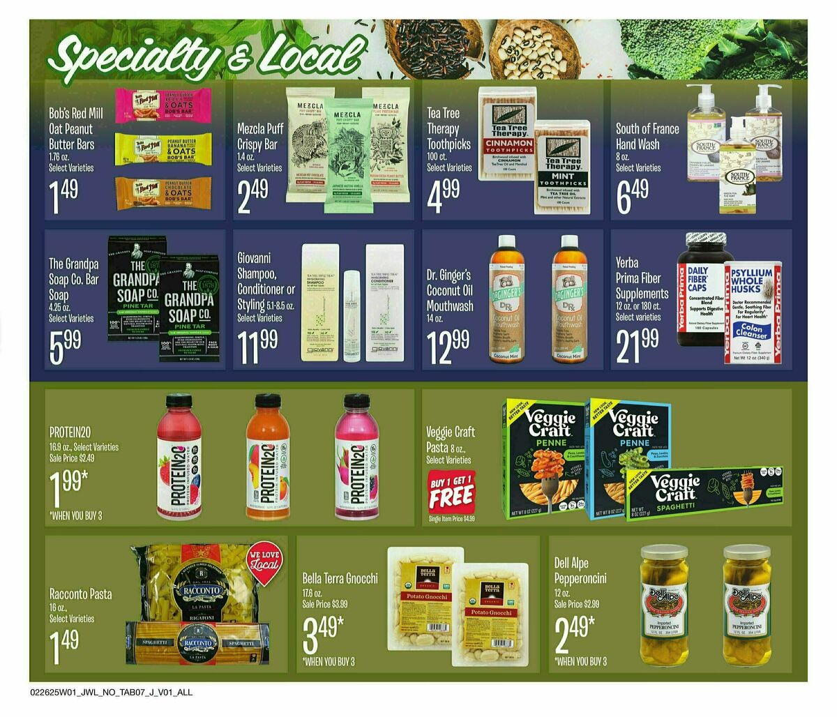 Jewel Osco Organics Guide Weekly Ad from February 26