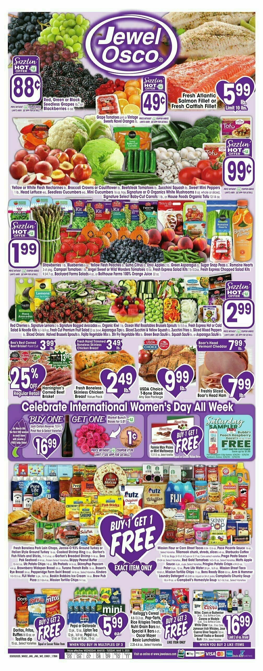 Jewel Osco Weekly Ad from March 5