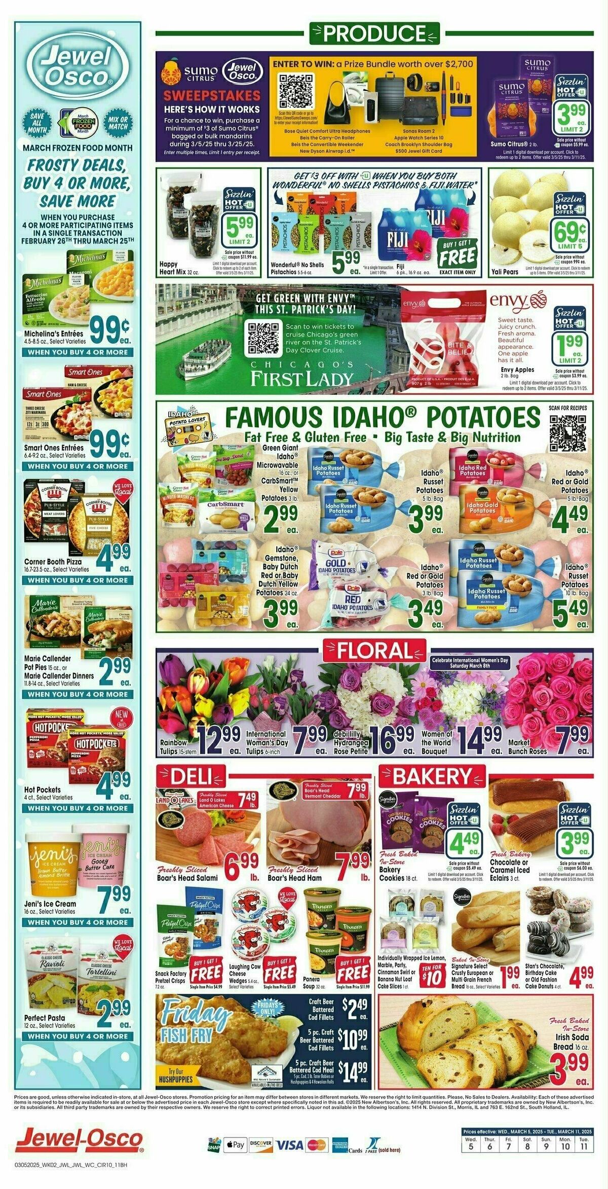 Jewel Osco Weekly Ad from March 5