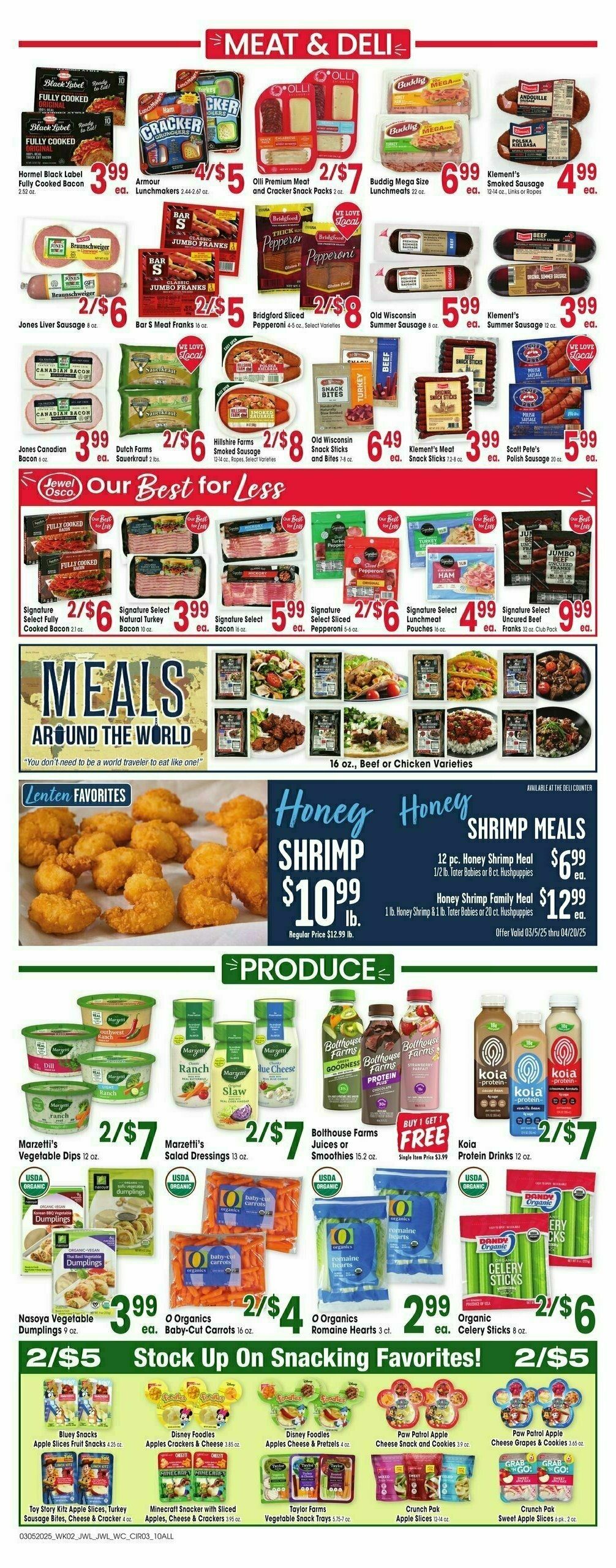 Jewel Osco Weekly Ad from March 5