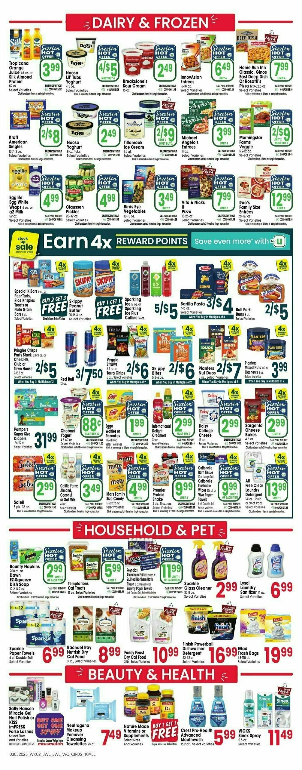 Jewel Osco Weekly Ad from March 5