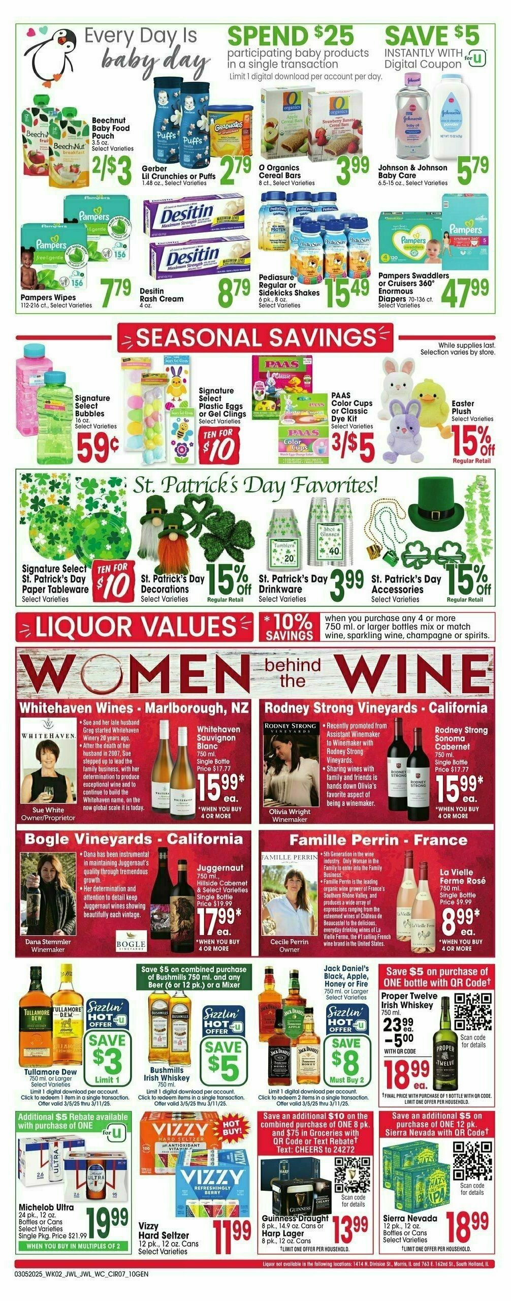 Jewel Osco Weekly Ad from March 5