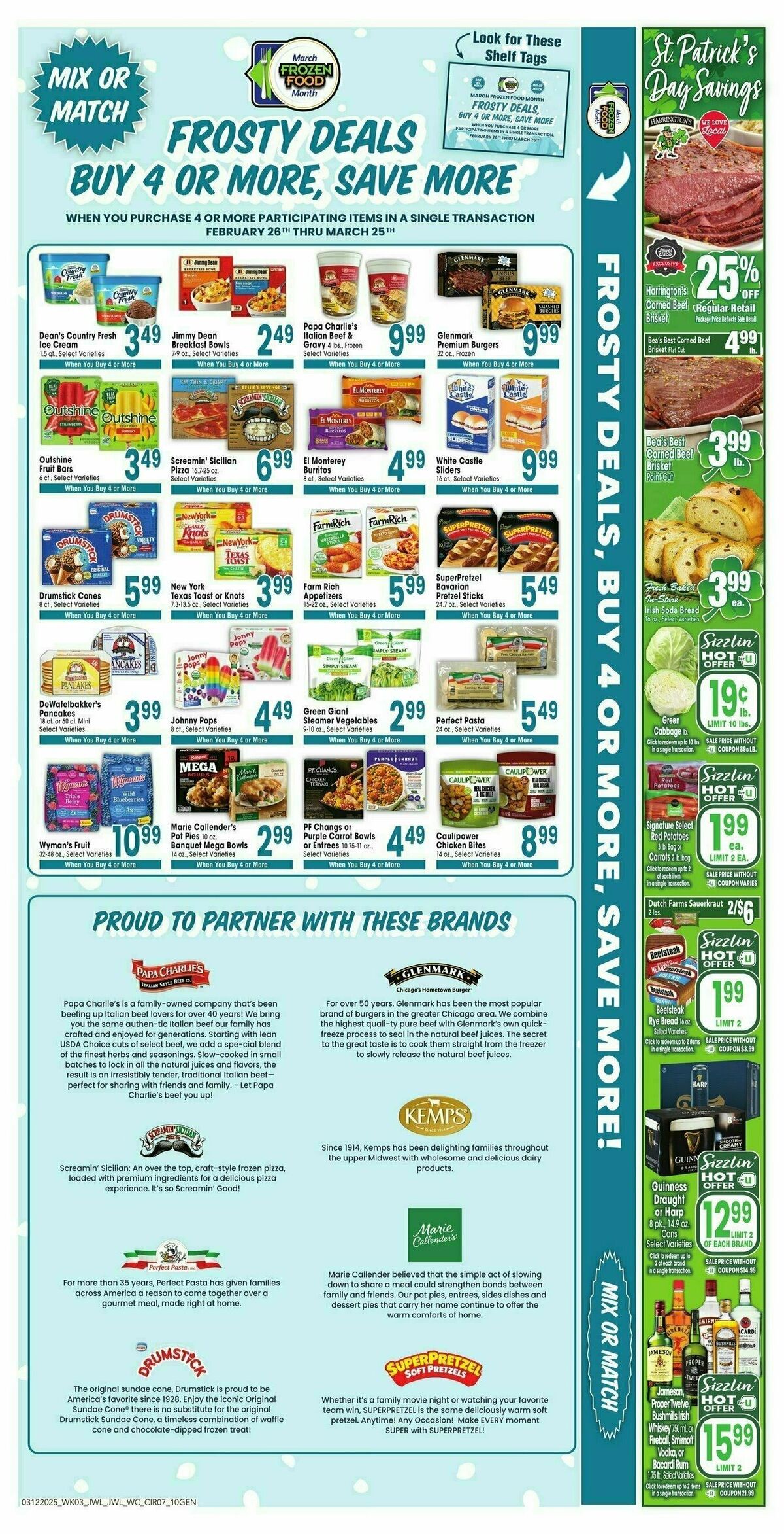 Jewel Osco Weekly Ad from March 12