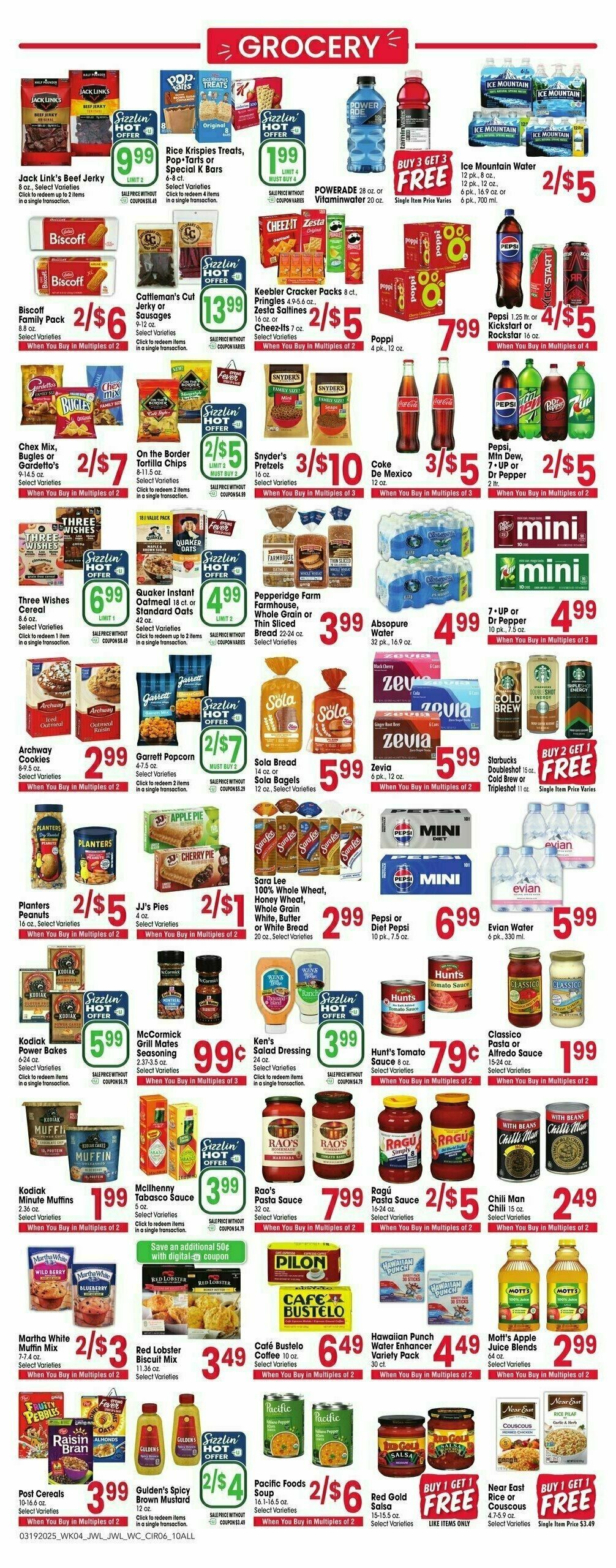 Jewel Osco Weekly Ad from March 19