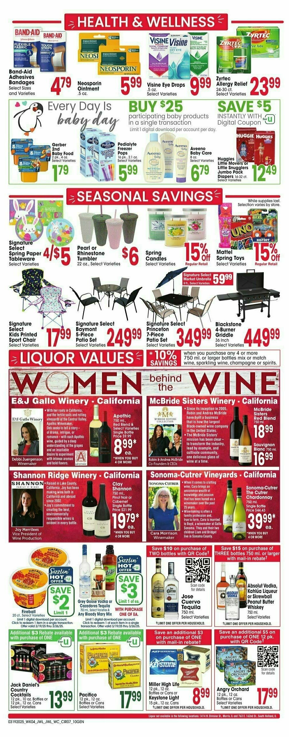 Jewel Osco Weekly Ad from March 19