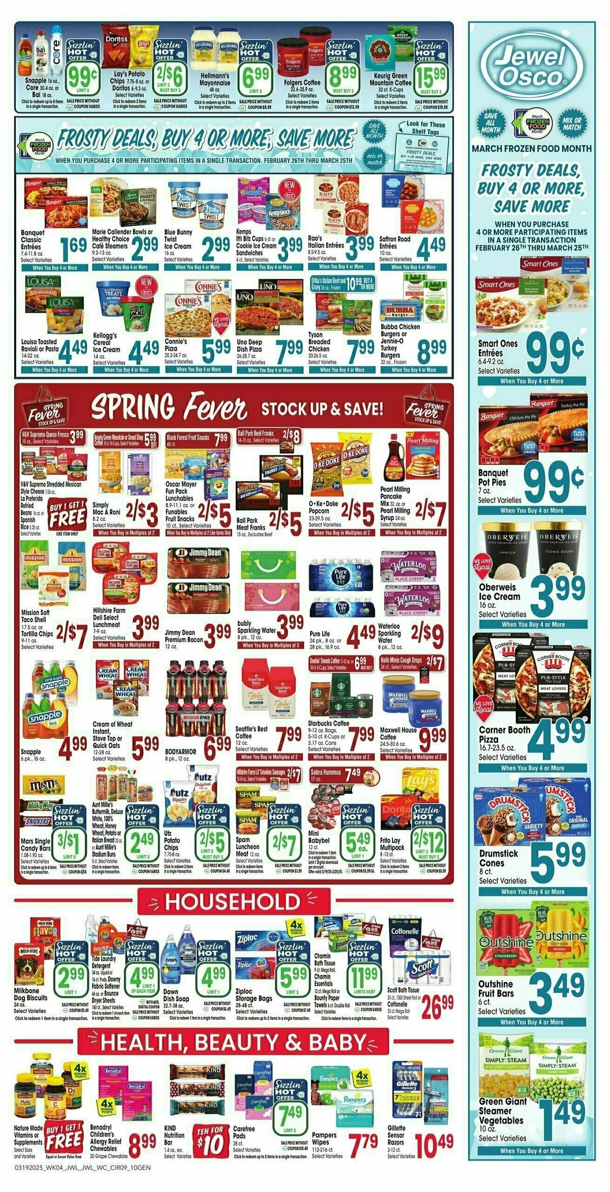 Jewel Osco Weekly Ad from March 19