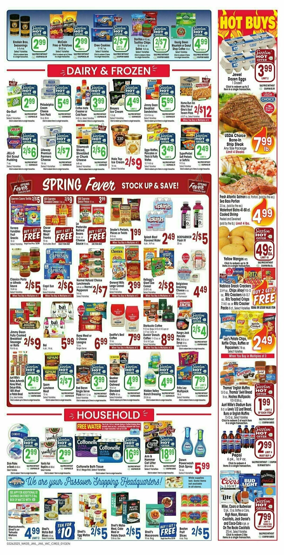 Jewel Osco Weekly Ad from March 26