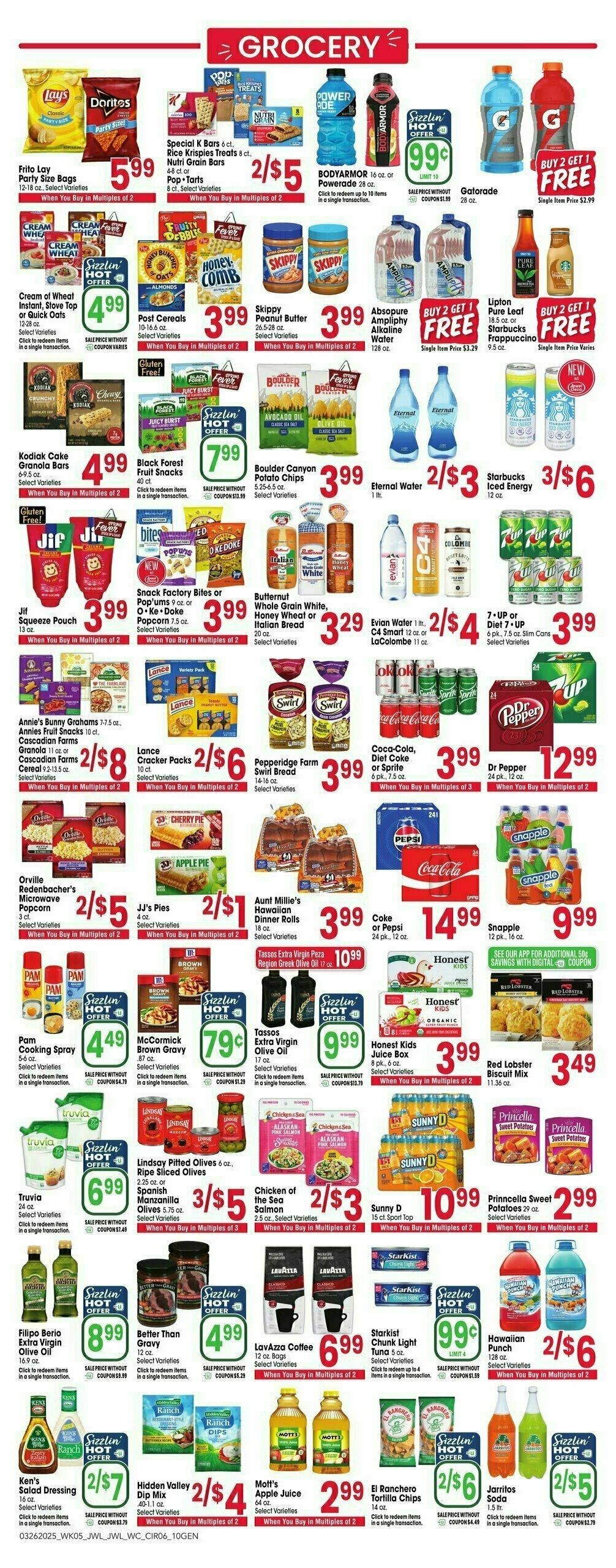 Jewel Osco Weekly Ad from March 26