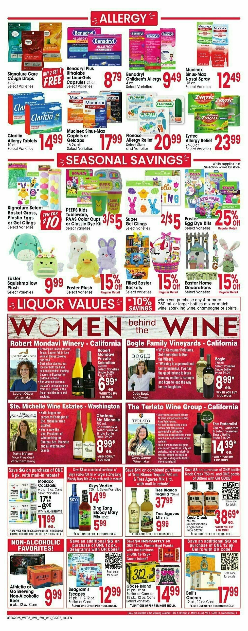 Jewel Osco Weekly Ad from March 26