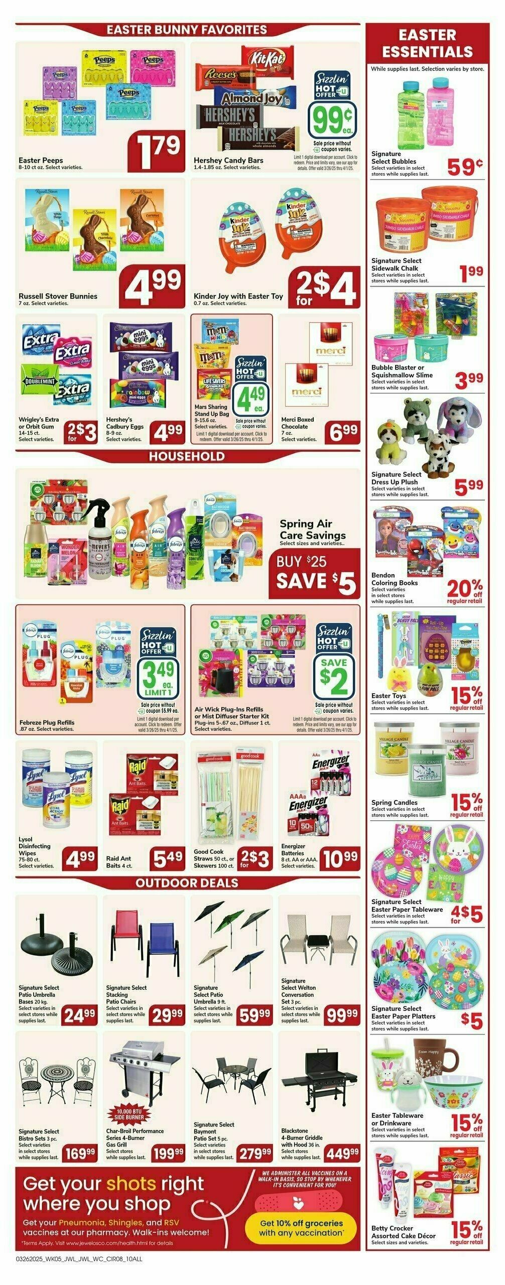 Jewel Osco Weekly Ad from March 26