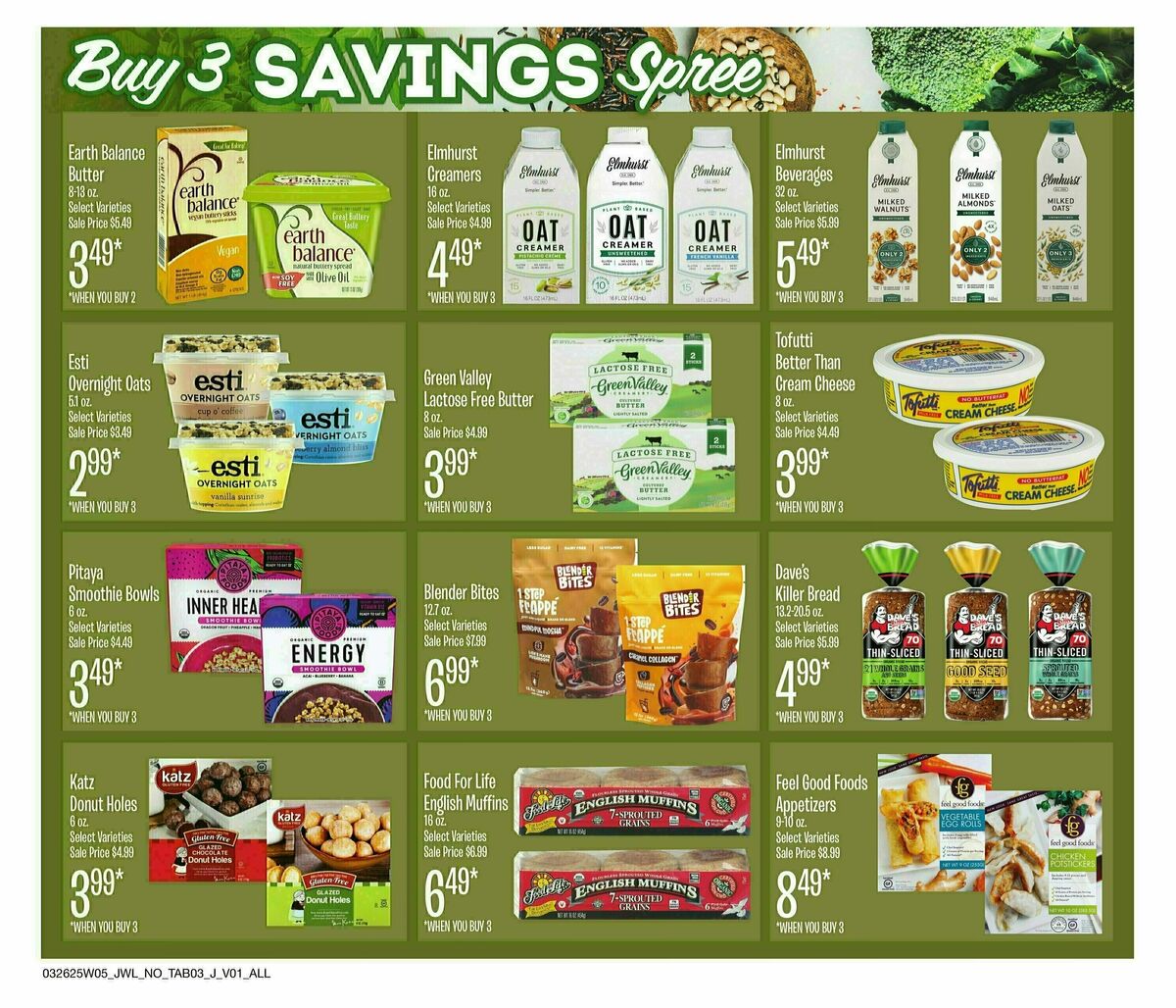 Jewel Osco Organics Guide Weekly Ad from March 26