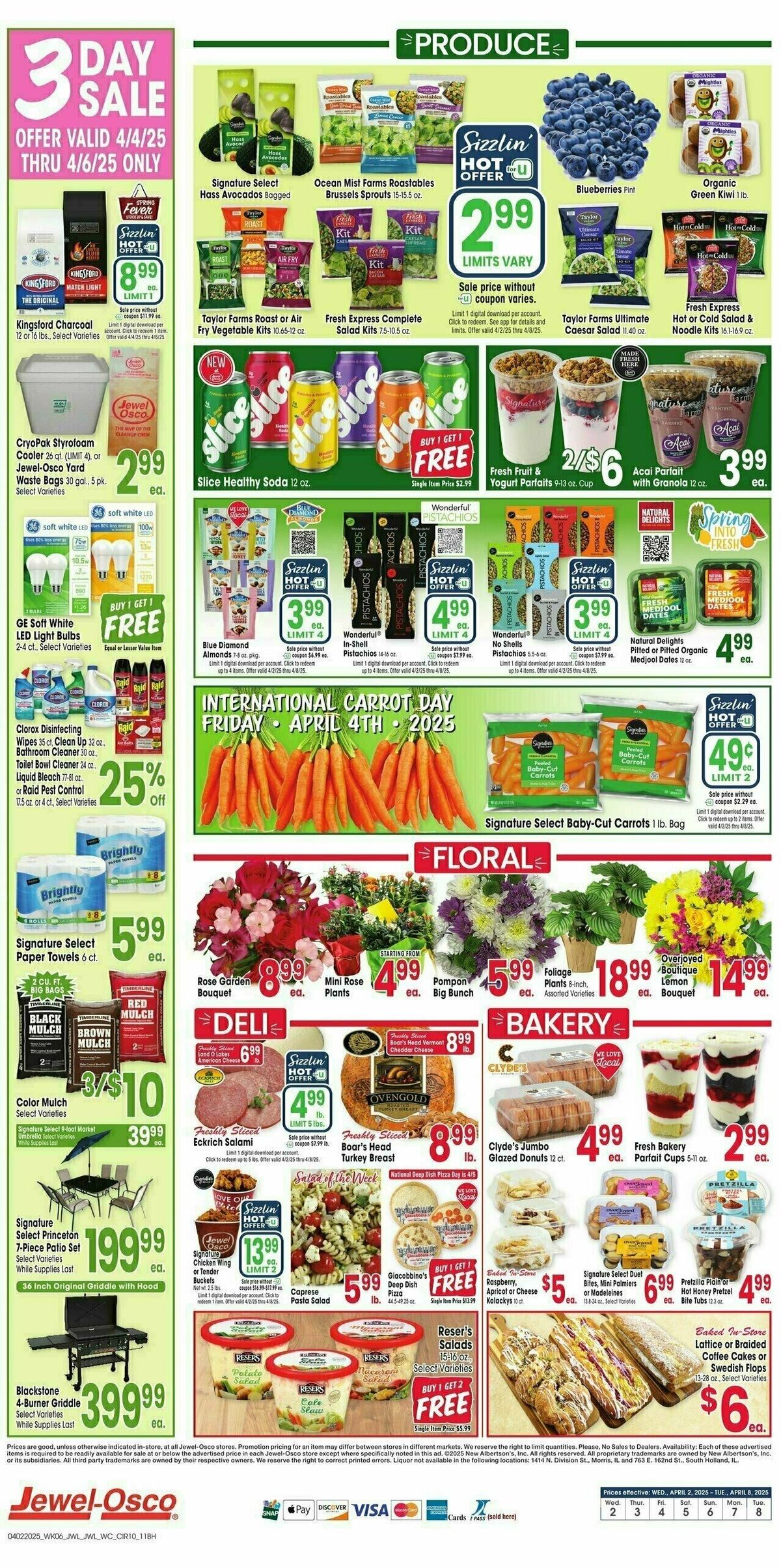 Jewel Osco Weekly Ad from April 2
