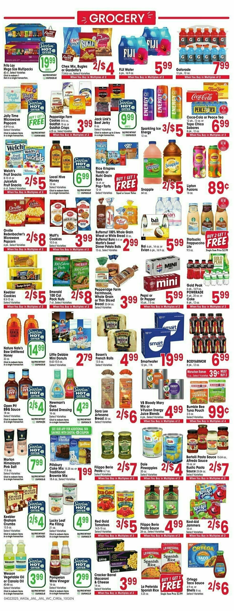 Jewel Osco Weekly Ad from April 2