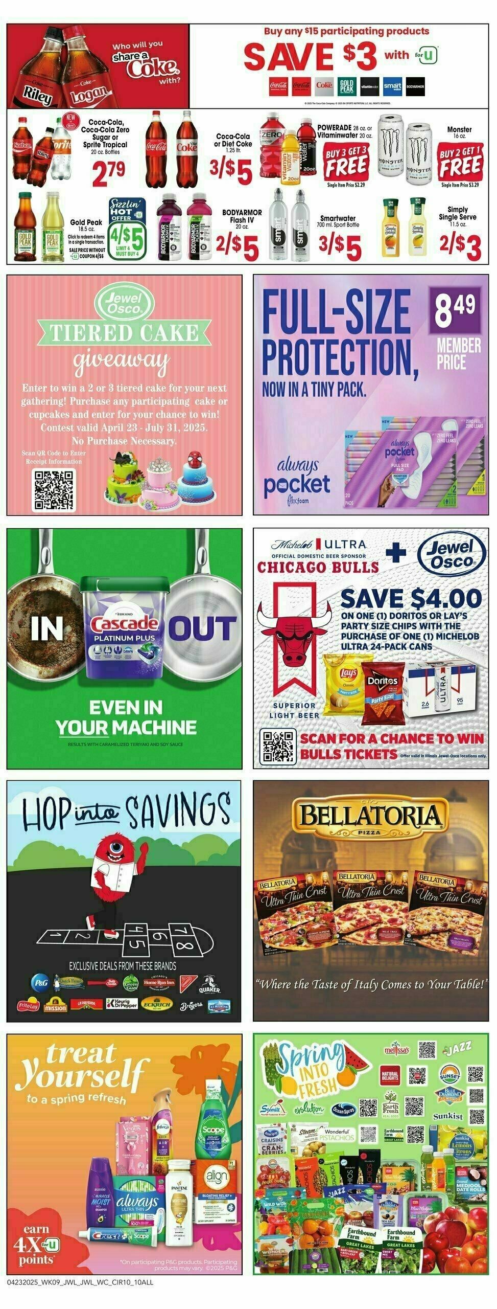 Jewel Osco Weekly Ad from April 23