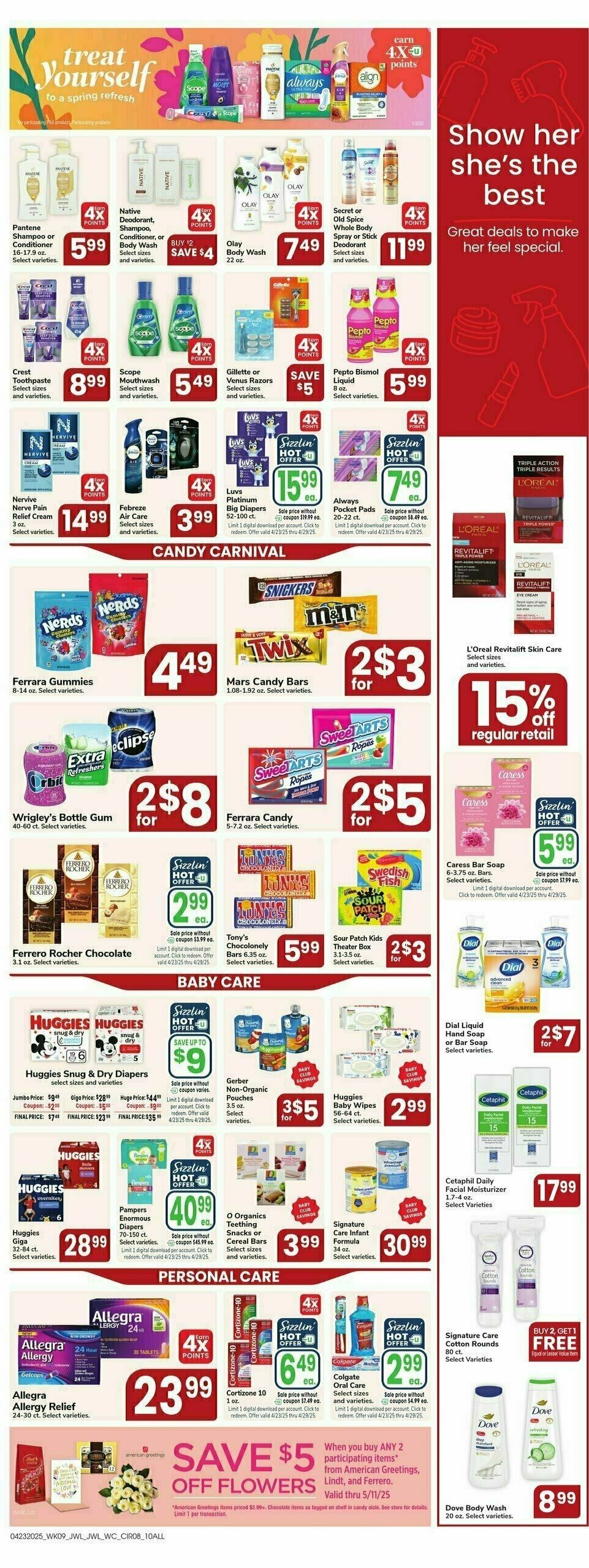 Jewel Osco Weekly Ad from April 23