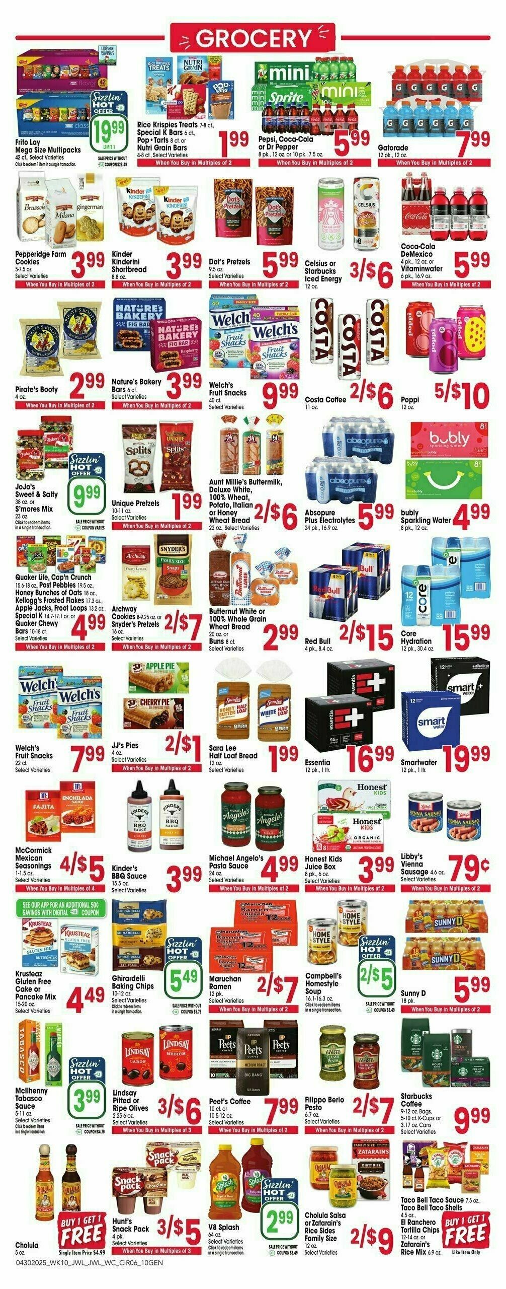 Jewel Osco Weekly Ad from April 30
