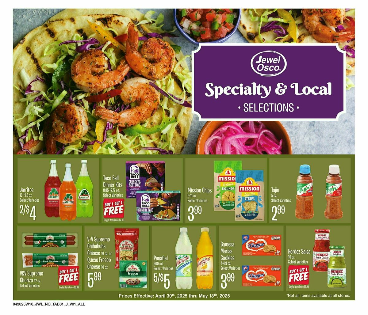Jewel Osco Organics Guide Weekly Ad from April 30