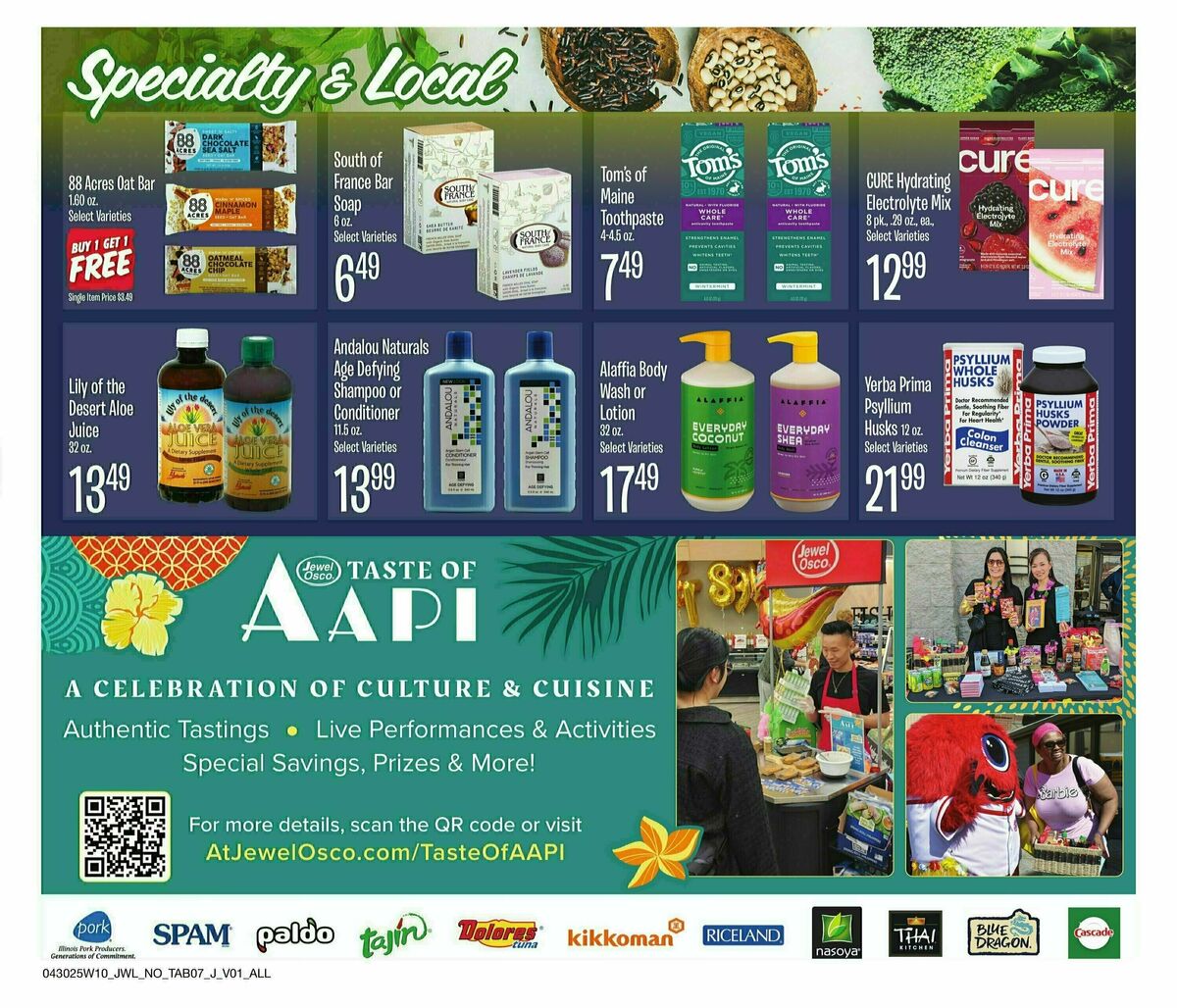 Jewel Osco Organics Guide Weekly Ad from April 30