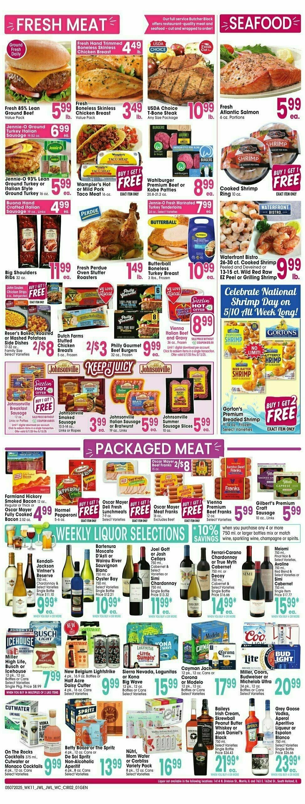 Jewel Osco Weekly Ad from May 7