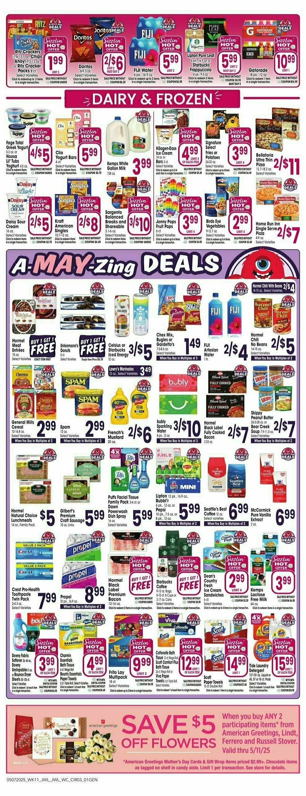 Jewel Osco Weekly Ad from May 7