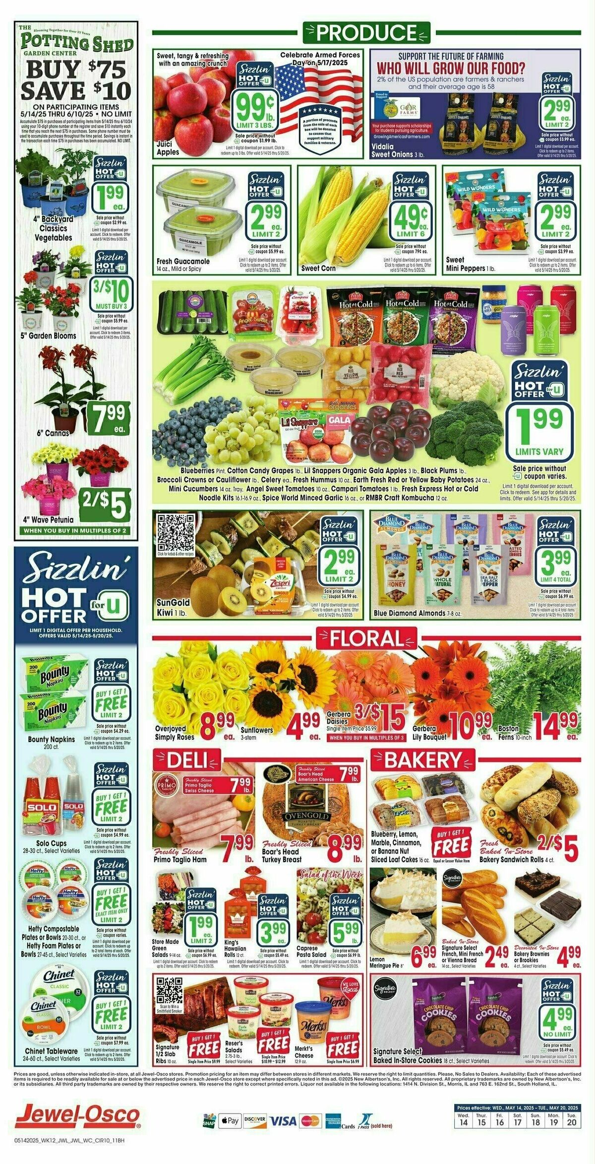 Jewel Osco Weekly Ad from May 14