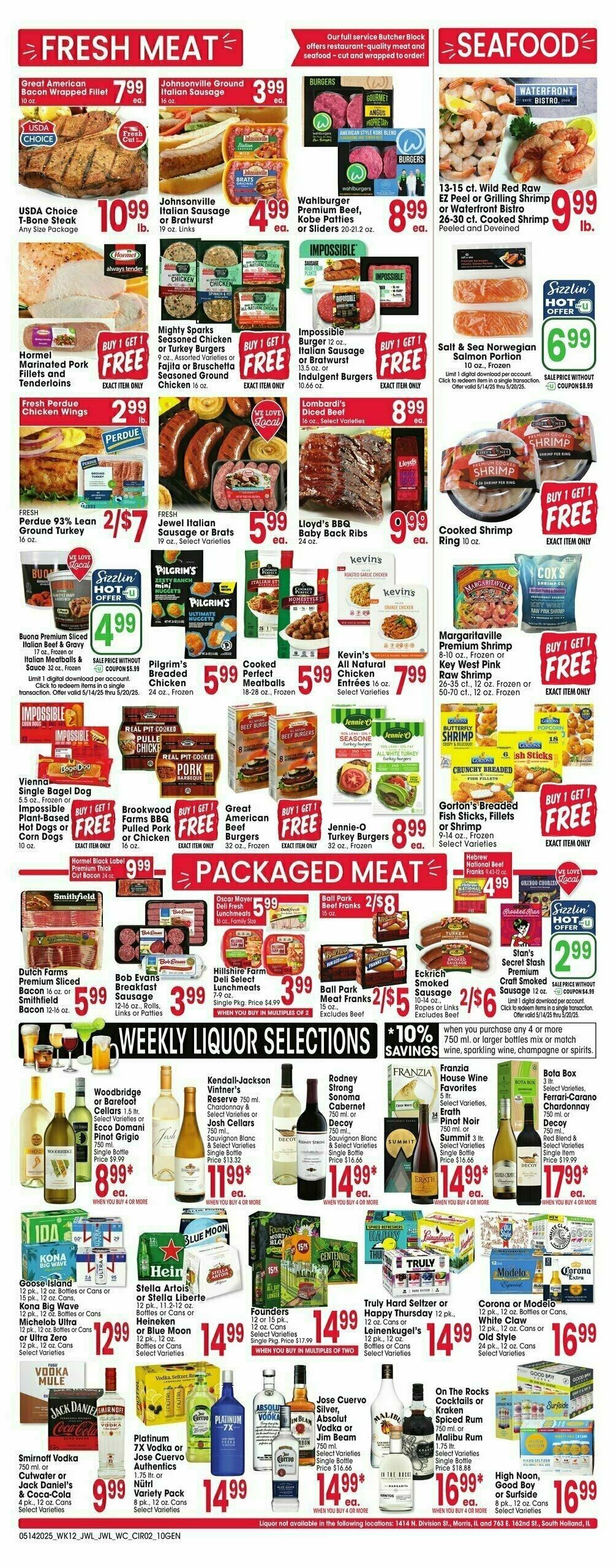 Jewel Osco Weekly Ad from May 14