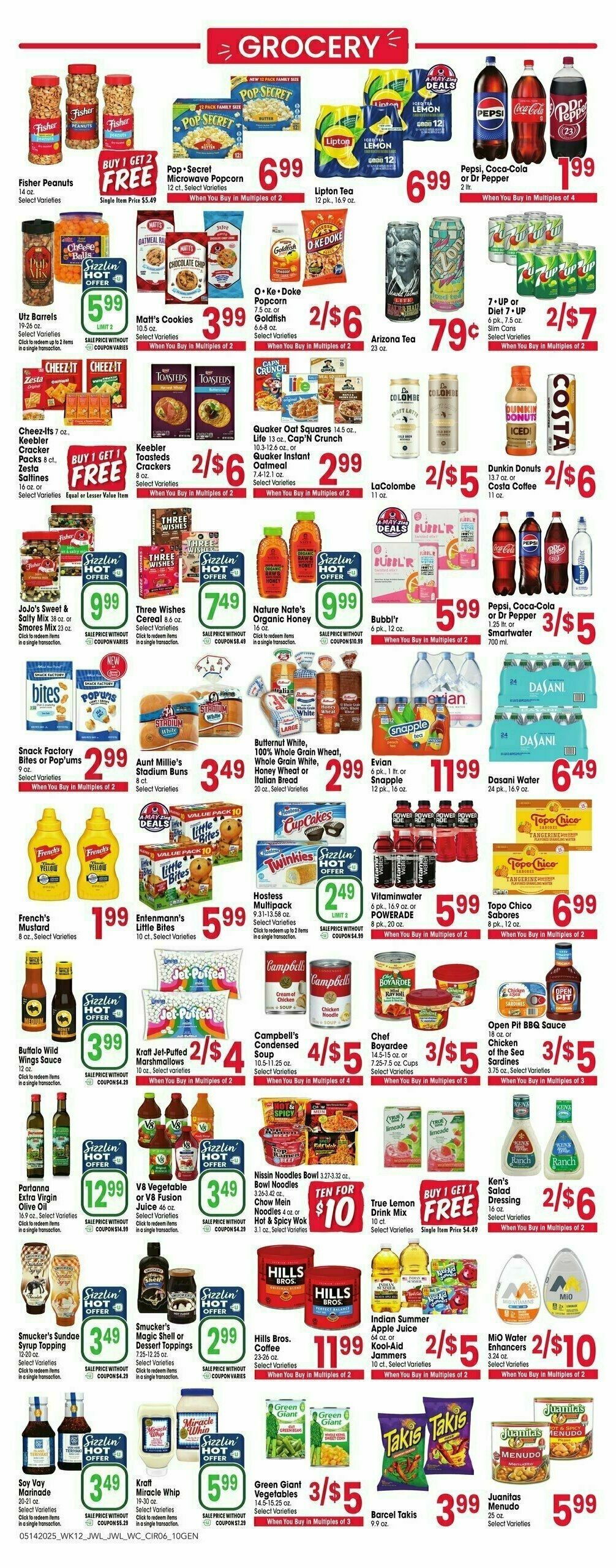 Jewel Osco Weekly Ad from May 14