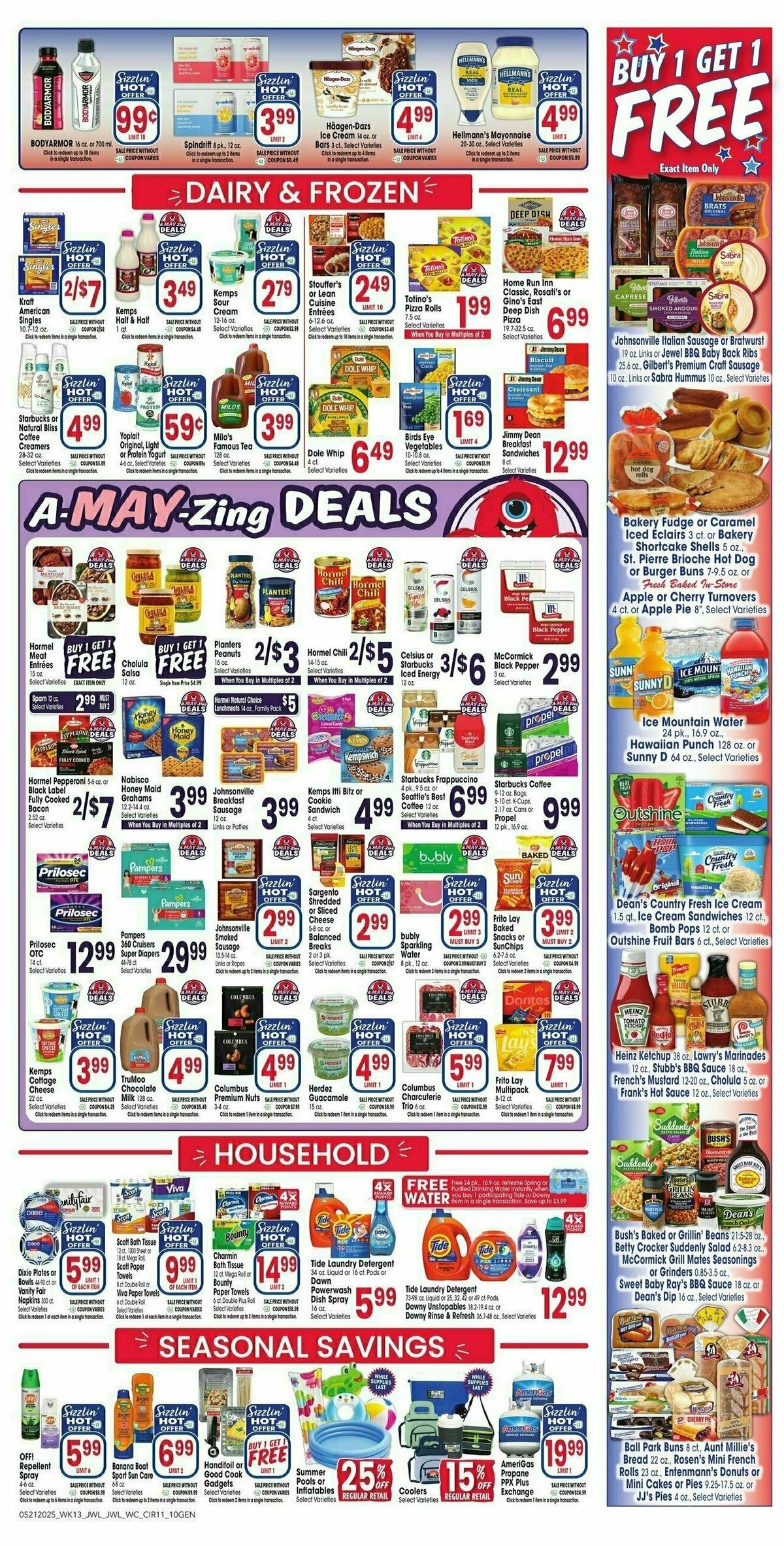 Jewel Osco Weekly Ad from May 21