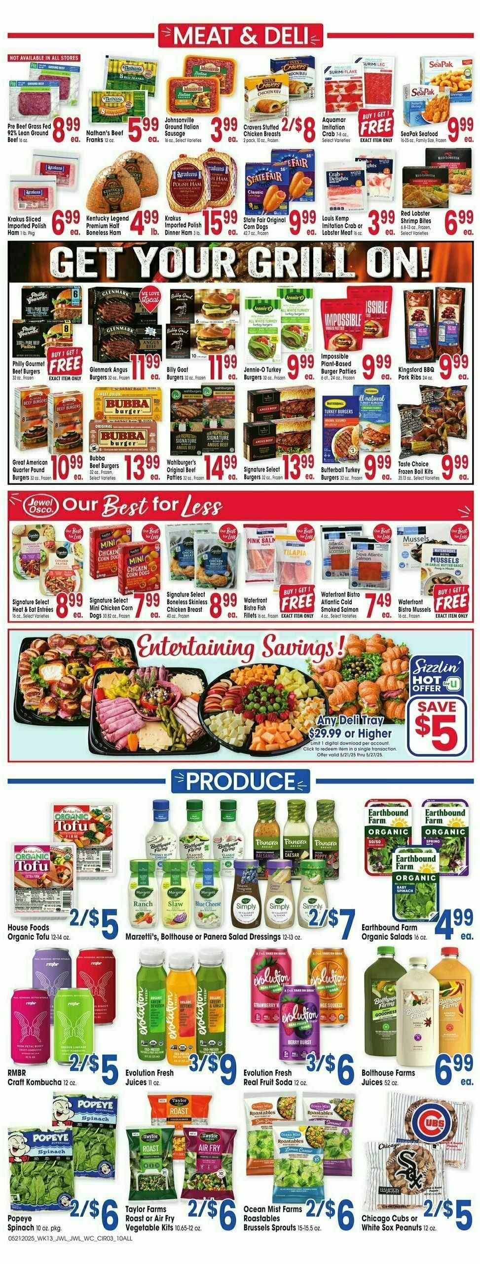 Jewel Osco Weekly Ad from May 21