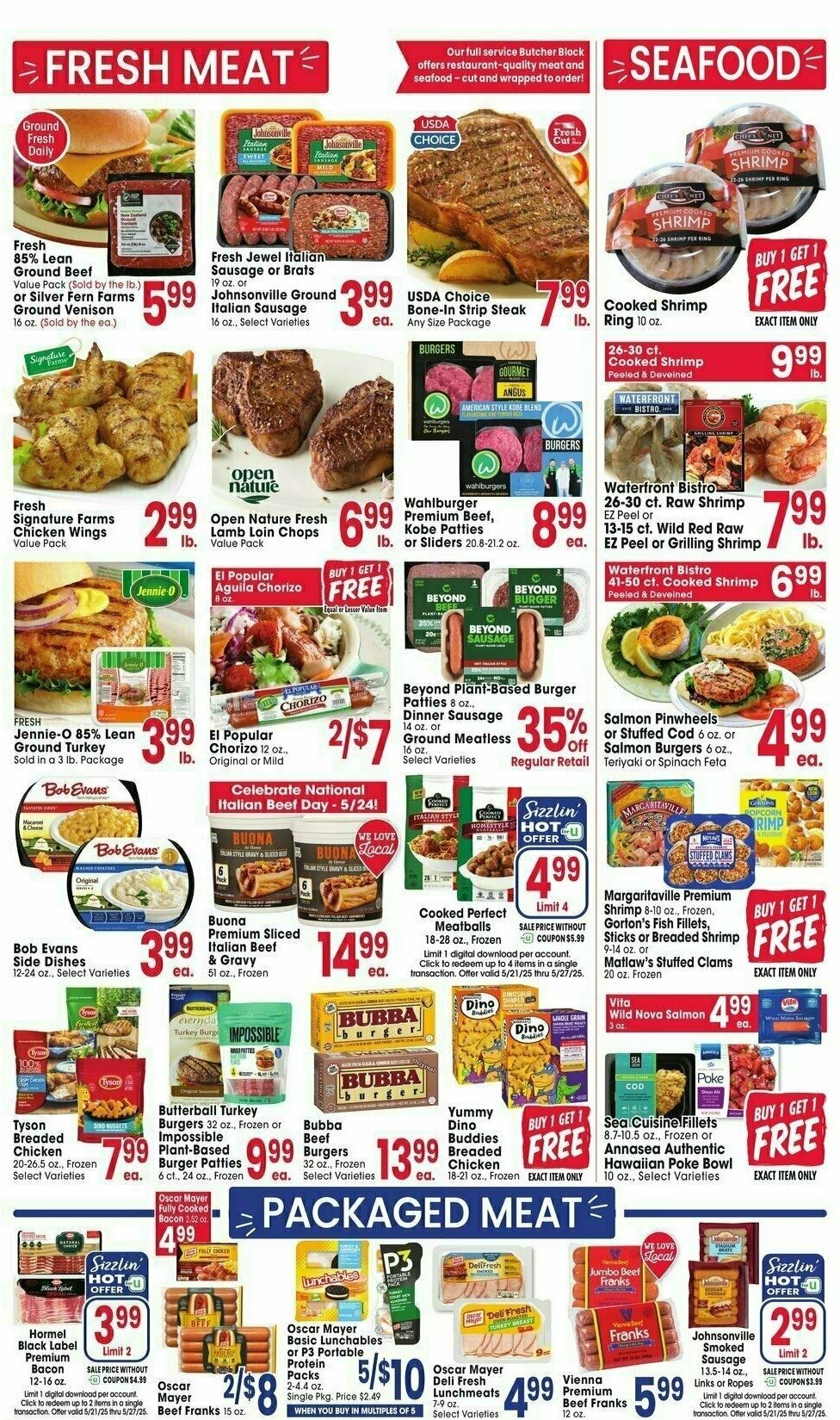 Jewel Osco Weekly Ad from May 21