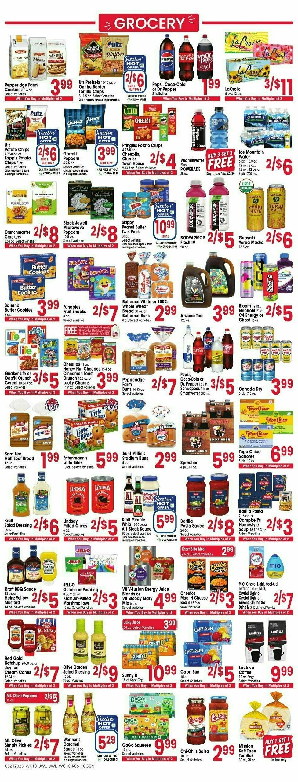 Jewel Osco Weekly Ad from May 21