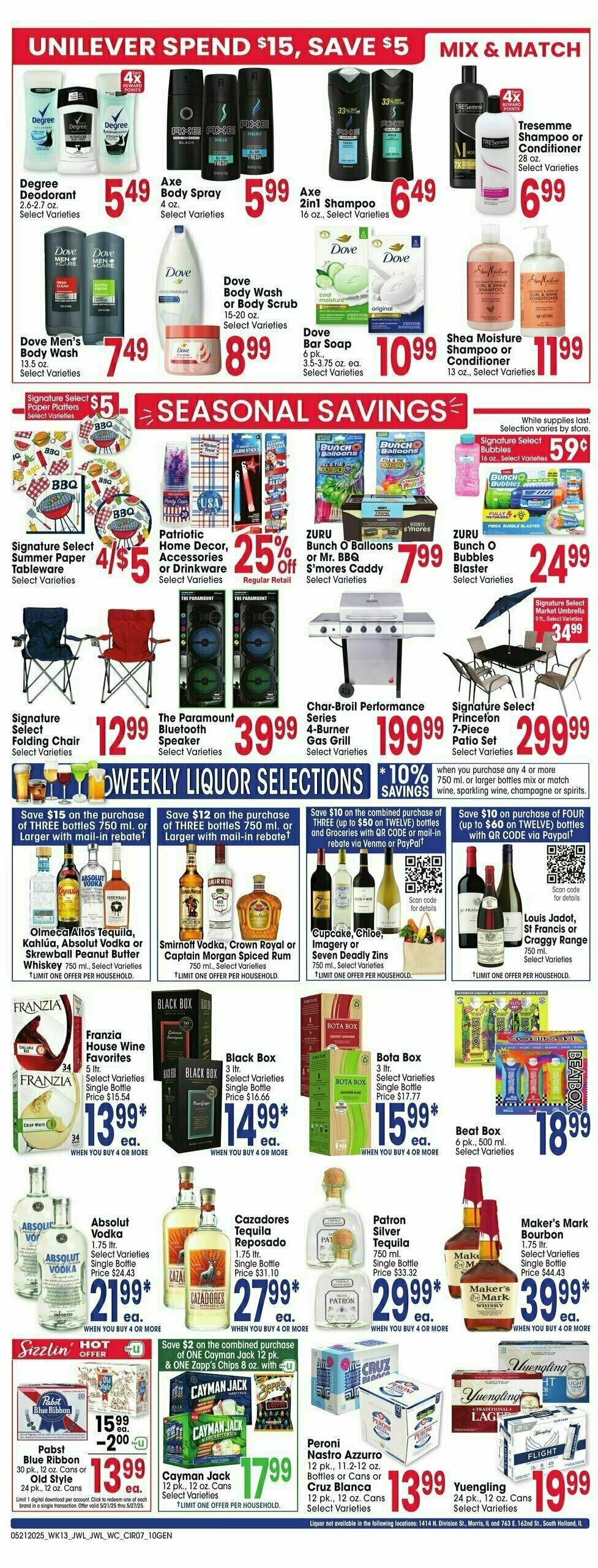 Jewel Osco Weekly Ad from May 21