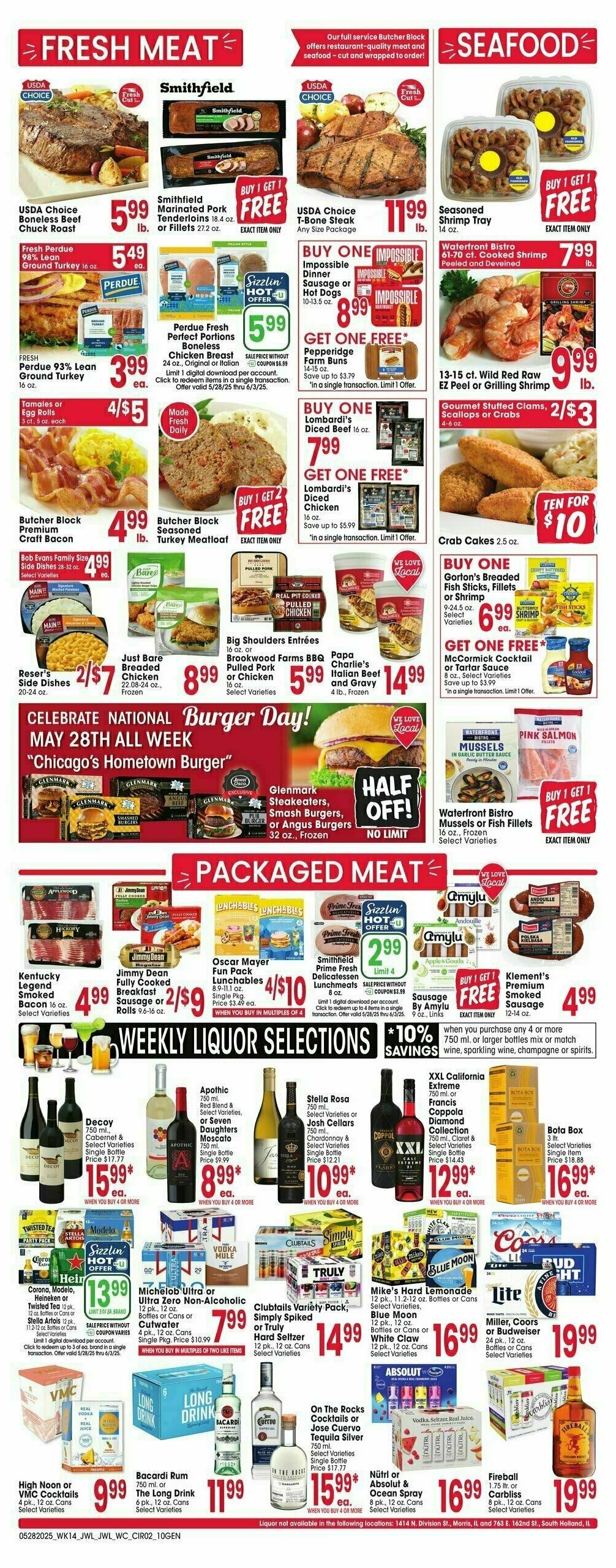 Jewel Osco Weekly Ad from May 28