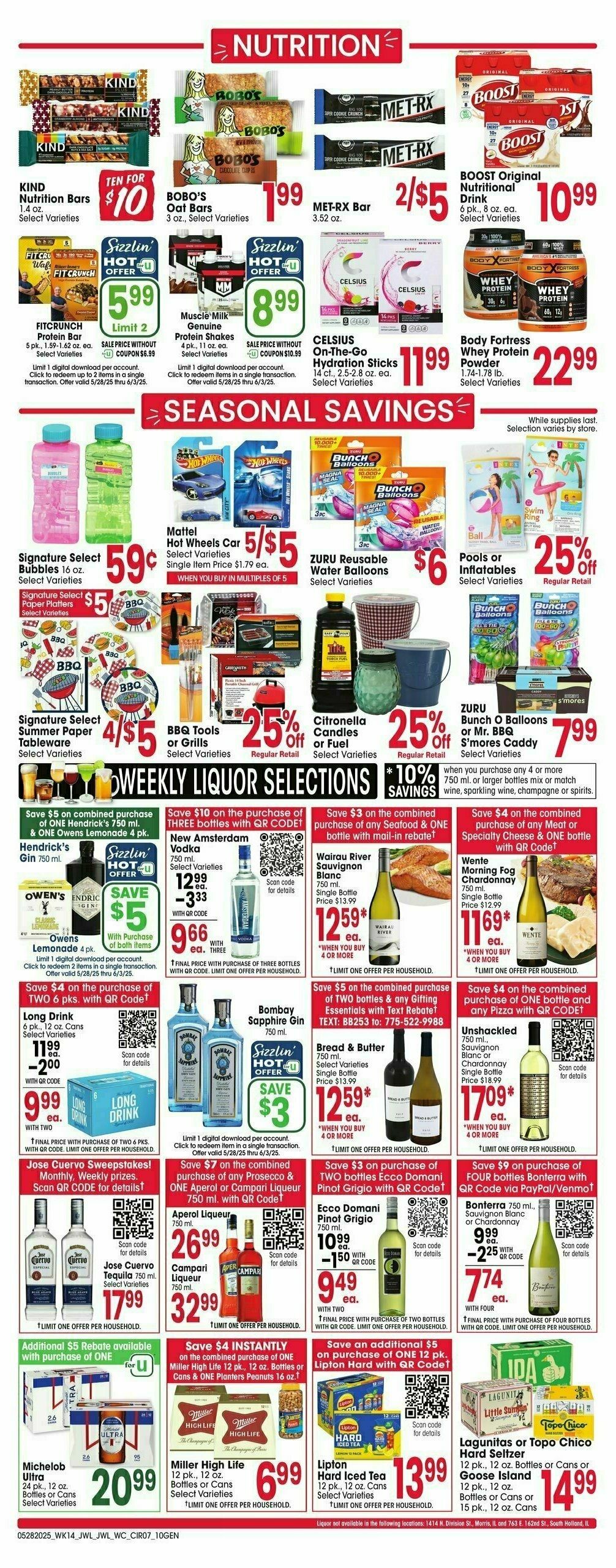 Jewel Osco Weekly Ad from May 28
