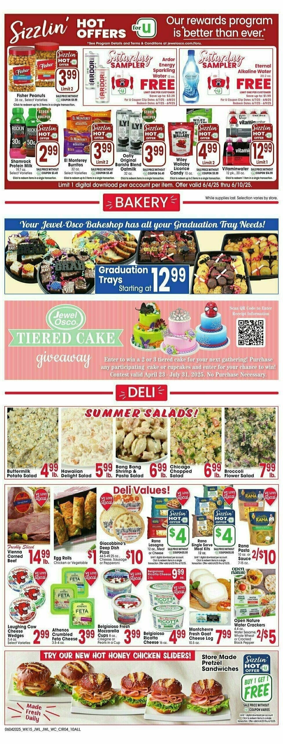 Jewel Osco Weekly Ad from June 4