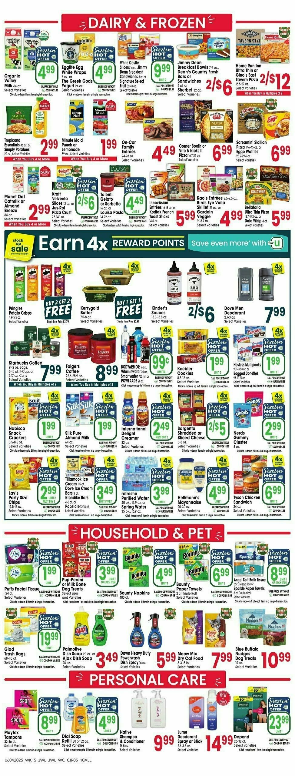 Jewel Osco Weekly Ad from June 4