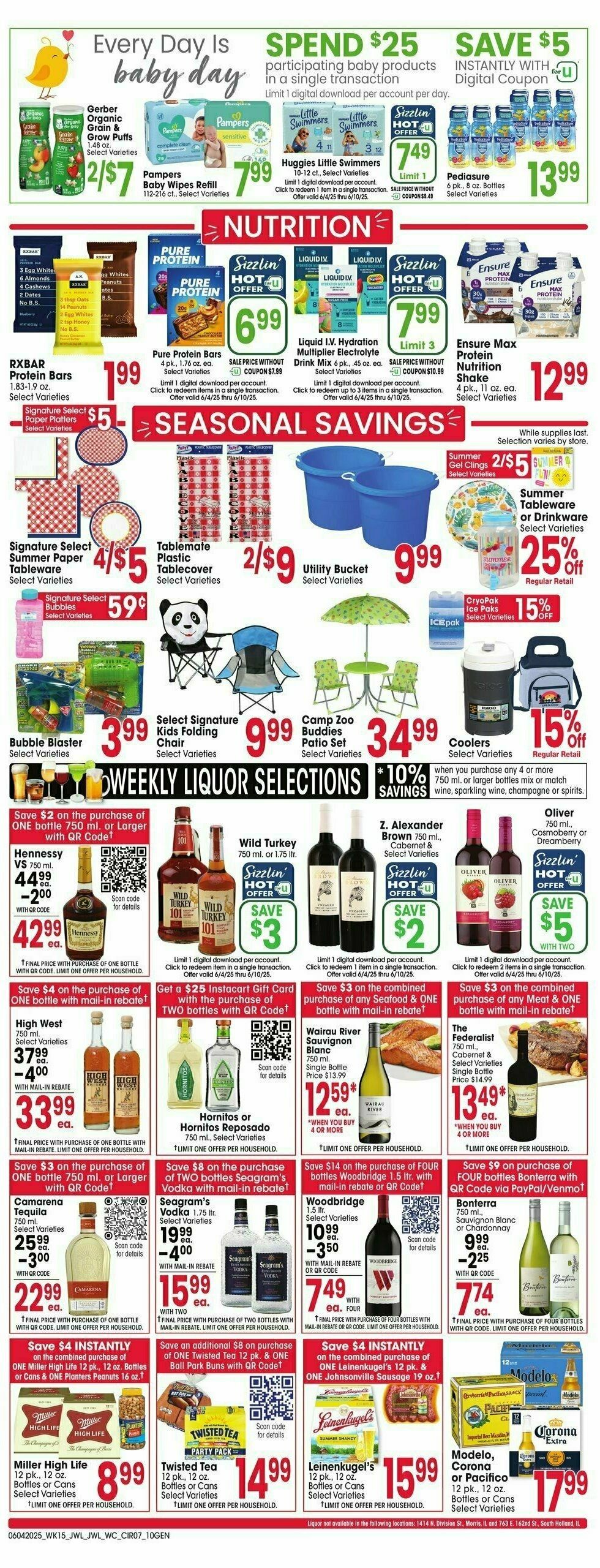 Jewel Osco Weekly Ad from June 4