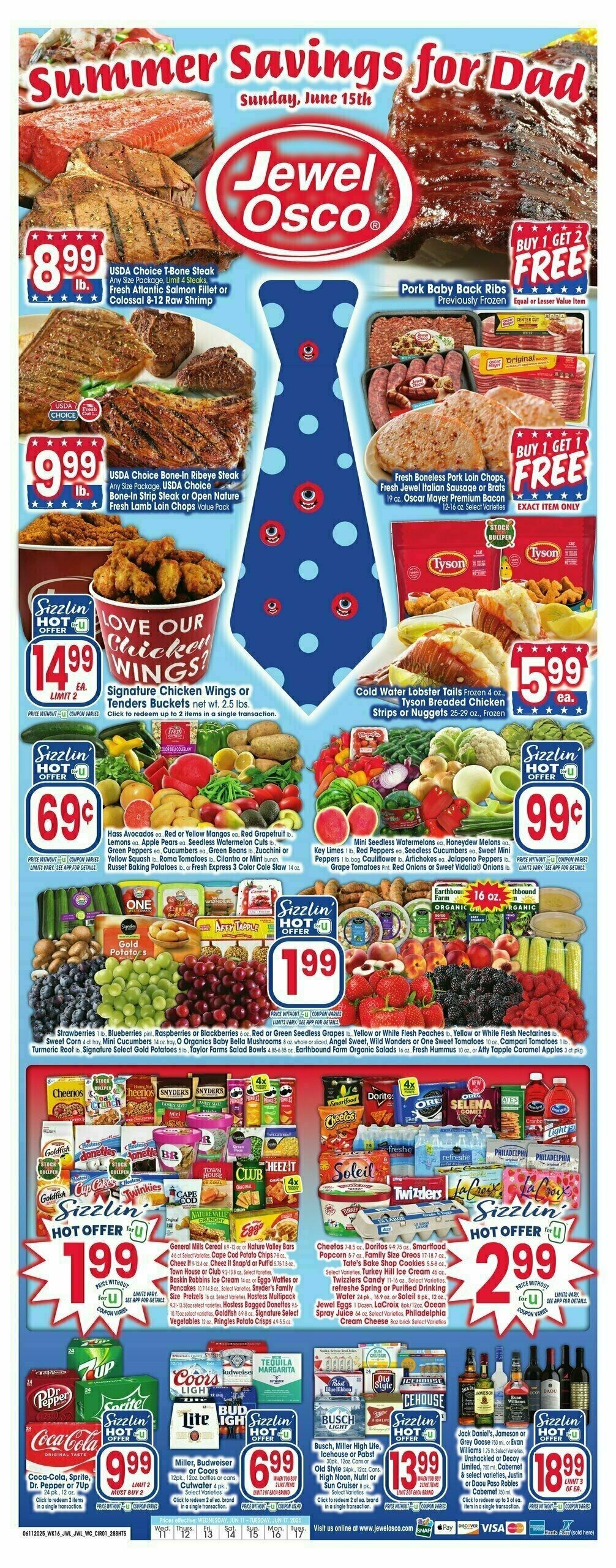Jewel Osco Weekly Ad from June 11