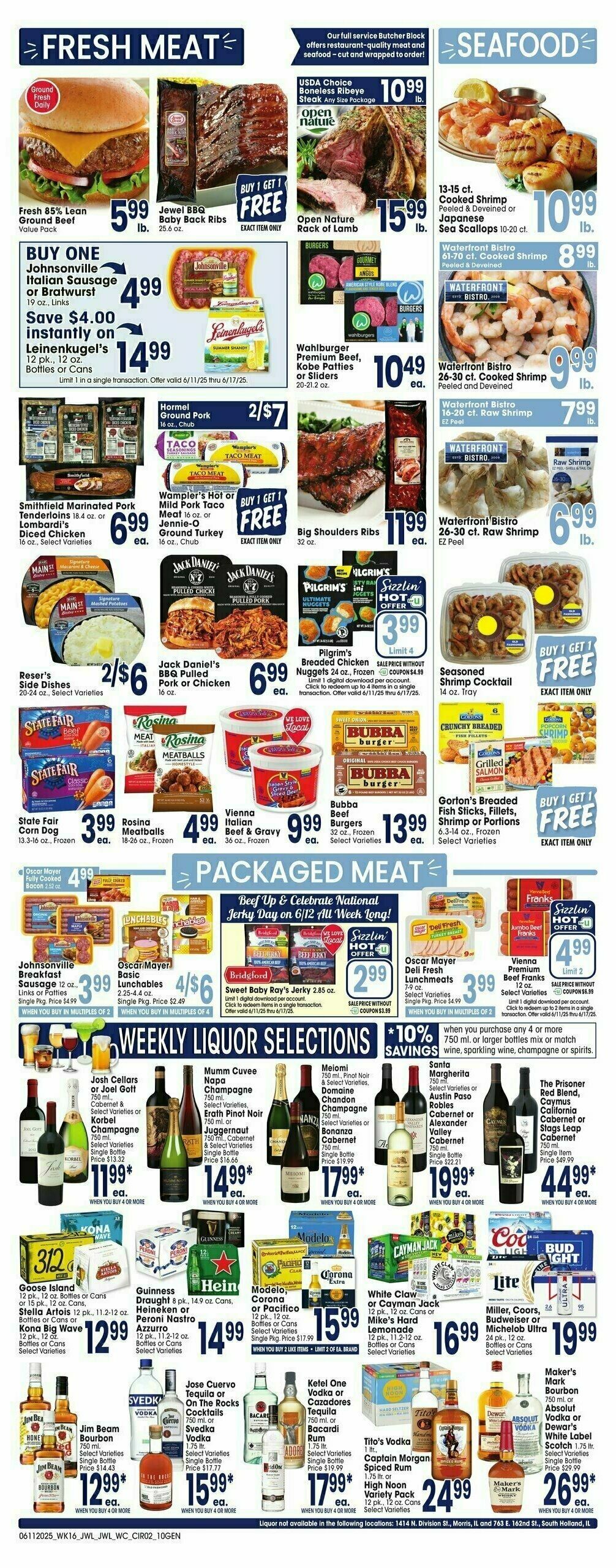 Jewel Osco Weekly Ad from June 11