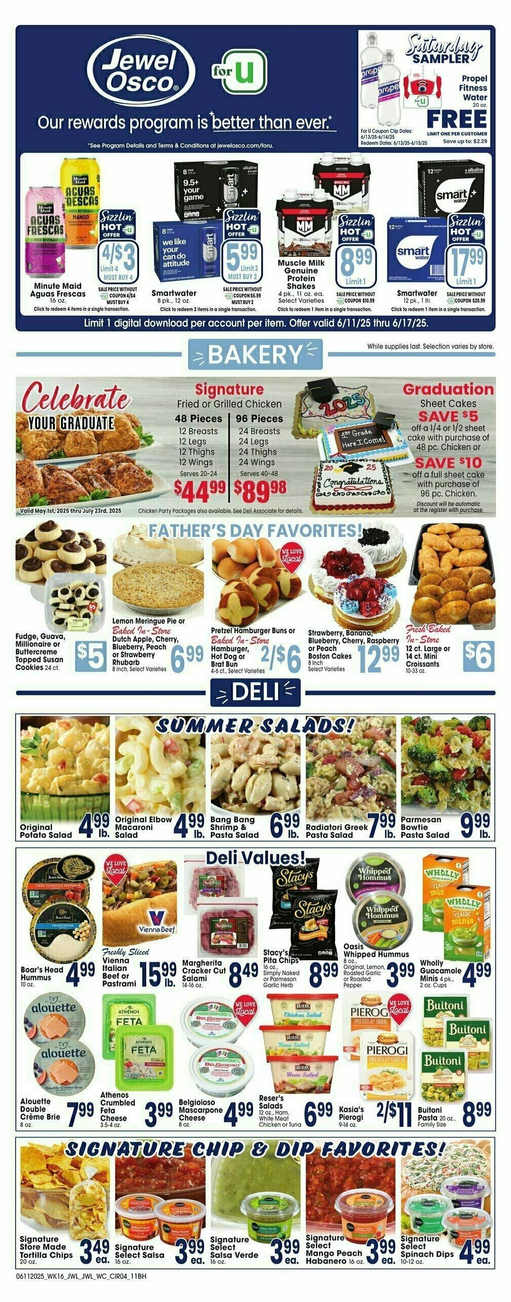 Jewel Osco Weekly Ad from June 11