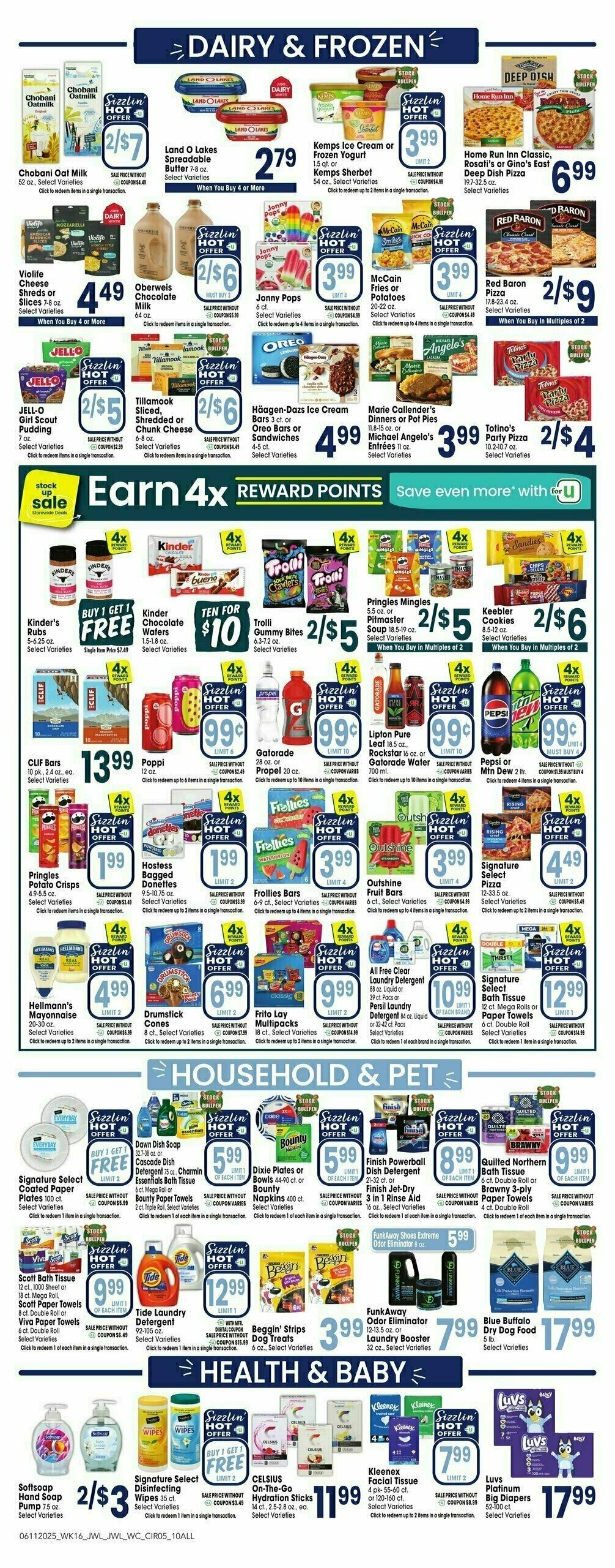 Jewel Osco Weekly Ad from June 11